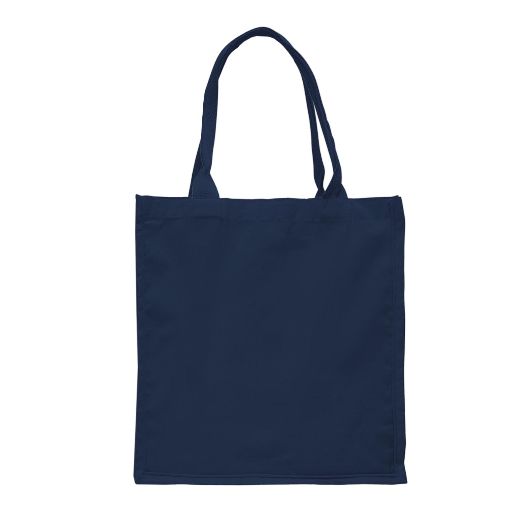 6 oz. 100% COTTON SHEETING FANCY SHIPPING TOTE BAG 1