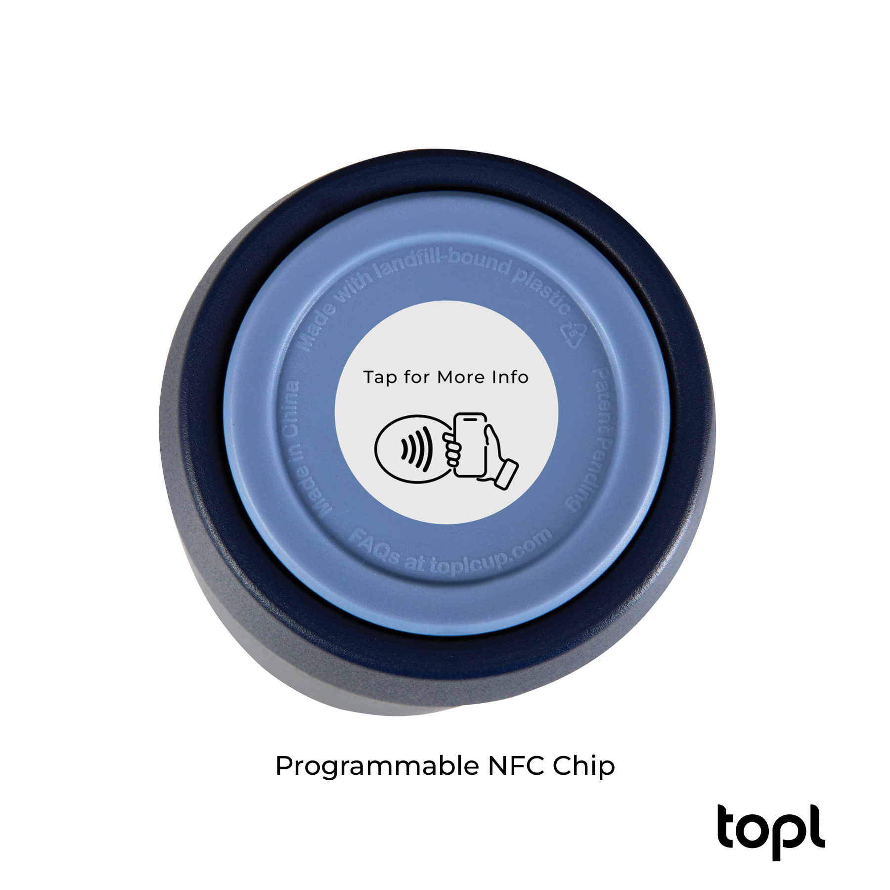 TOPL® 16 oz. Double Wall, Recycled Stainless Steel 360° Tumbler 111