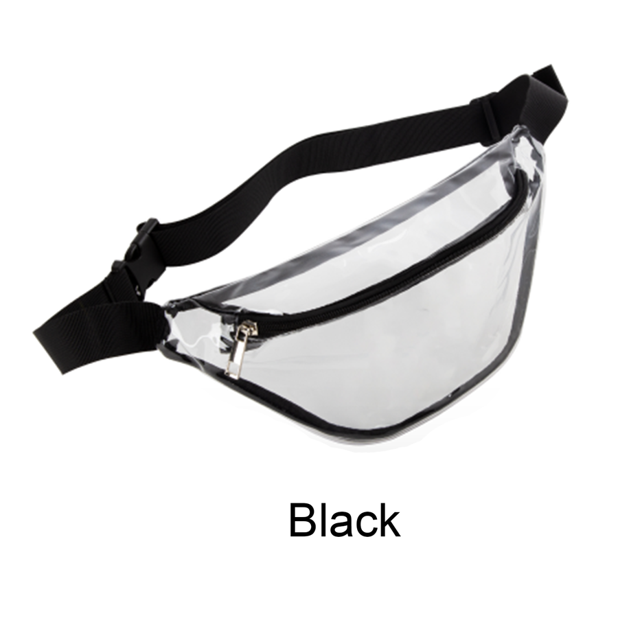 Rush - Clear PVC Fanny Pack - Multi-Pocket 2