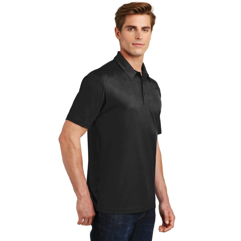 Sport-Tek Embossed PosiCharge Tough Polo . 5