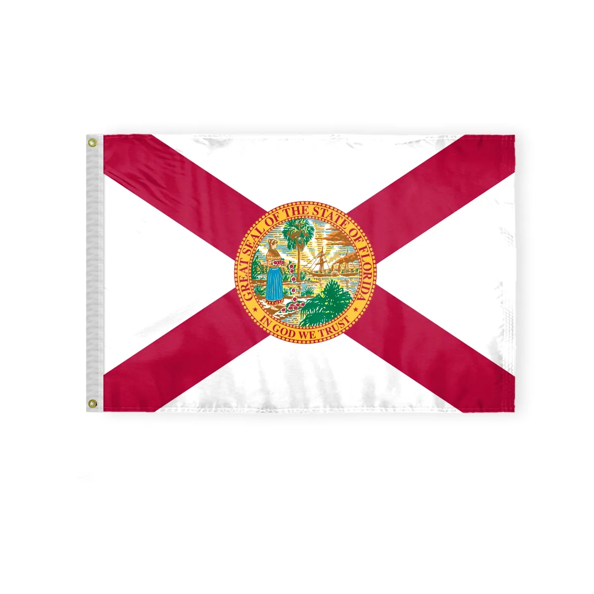 12"x18" to  8'x12'  Florida Nylon Flags 6