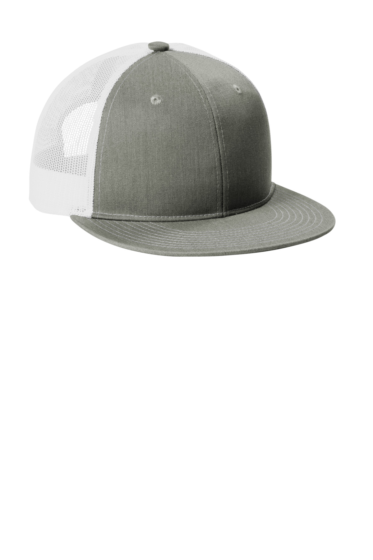 Port Authority Snapback Flat Bill Trucker Cap C407 10