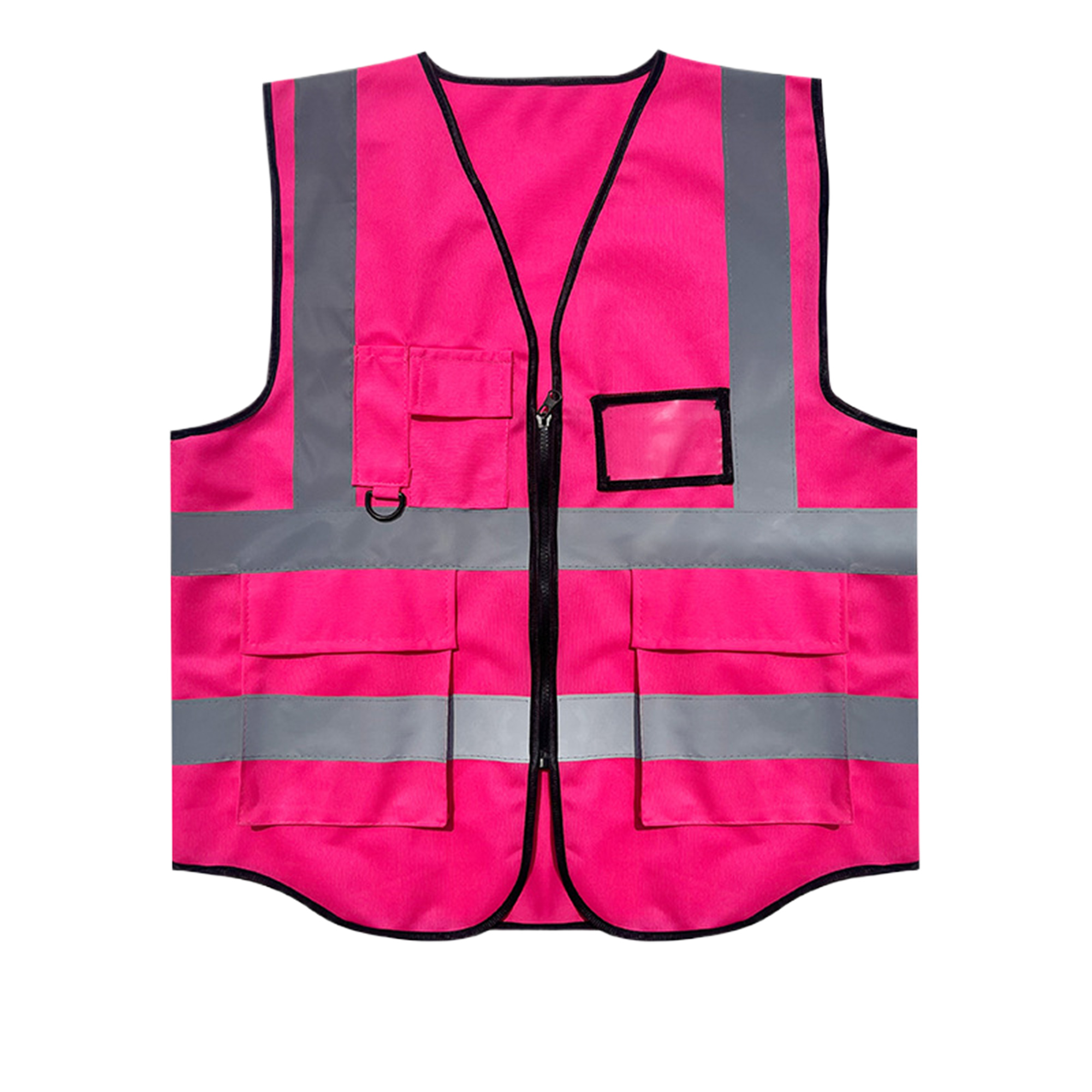 Reflective Multi-Pocket Safety Vest 4