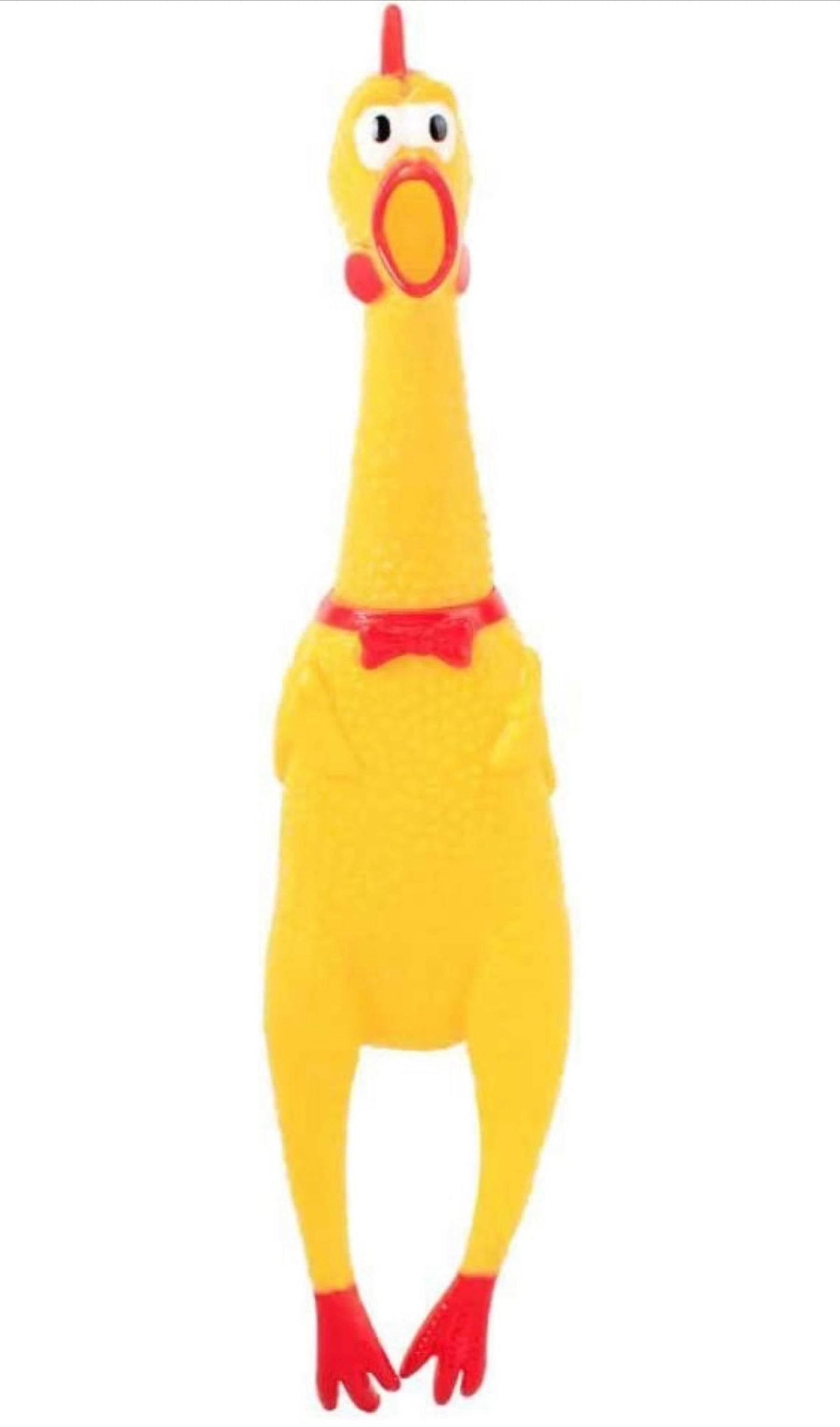SqueezeyRubber chicken toy 1