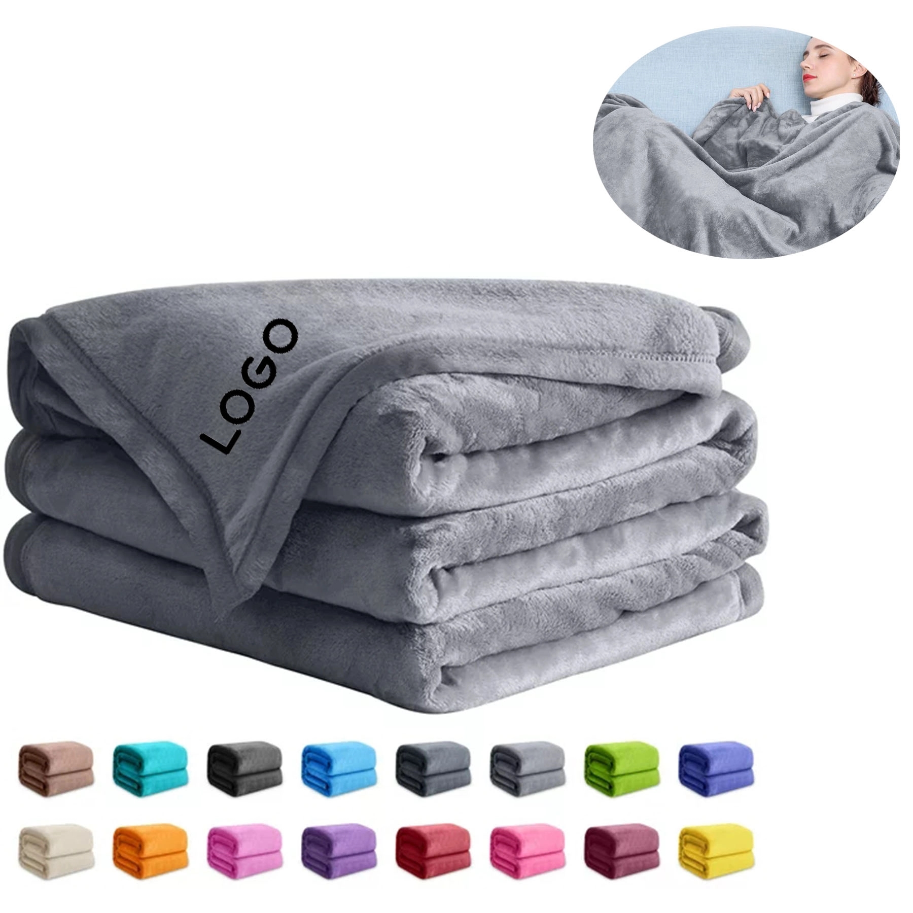 Fleece Throw Blanket 2