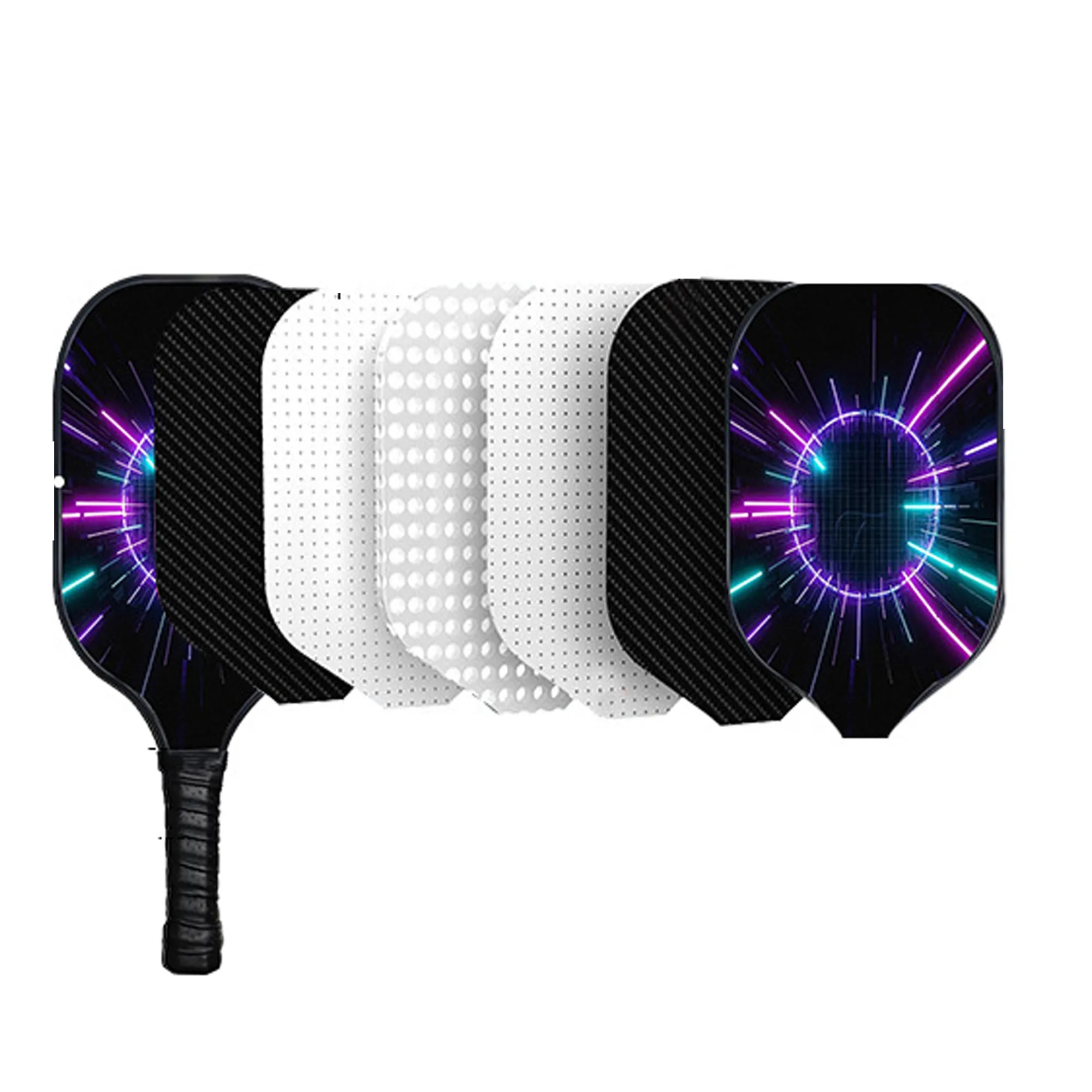 Fiberglass Pickleball Racket Paddle Set 4