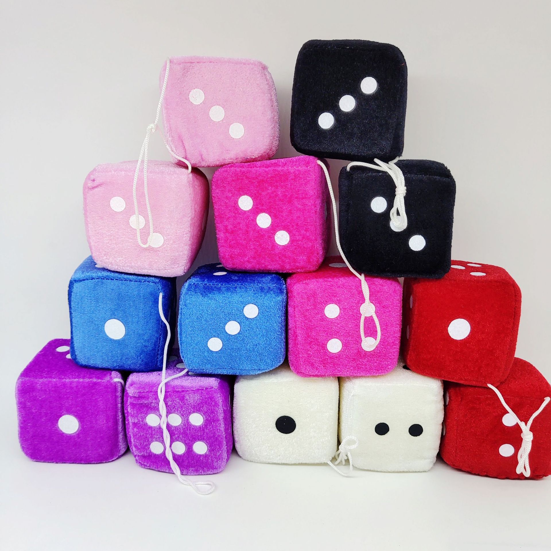 Fuzzy Plush Dice 2