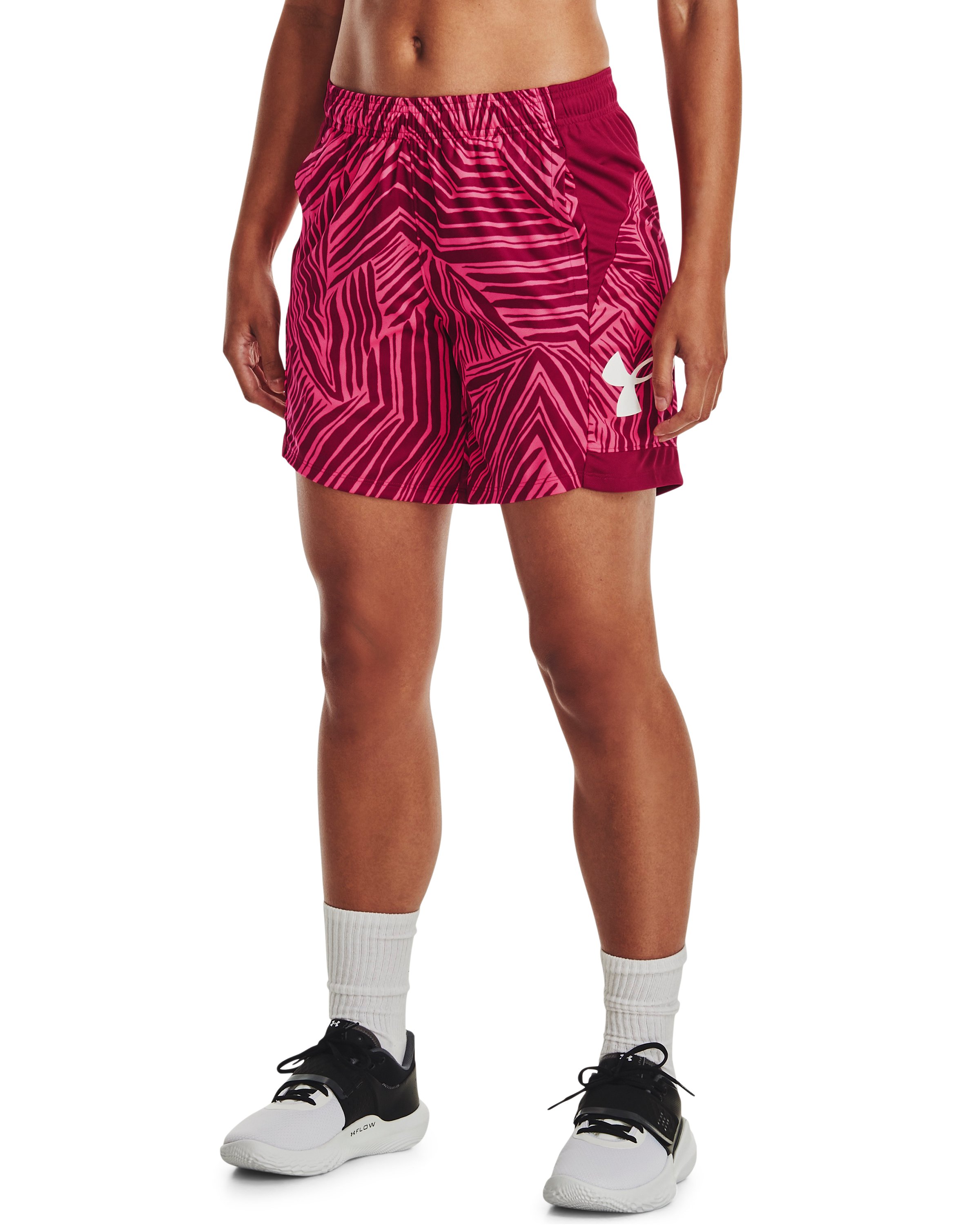 Women's UA Baseline Printed Shorts 2