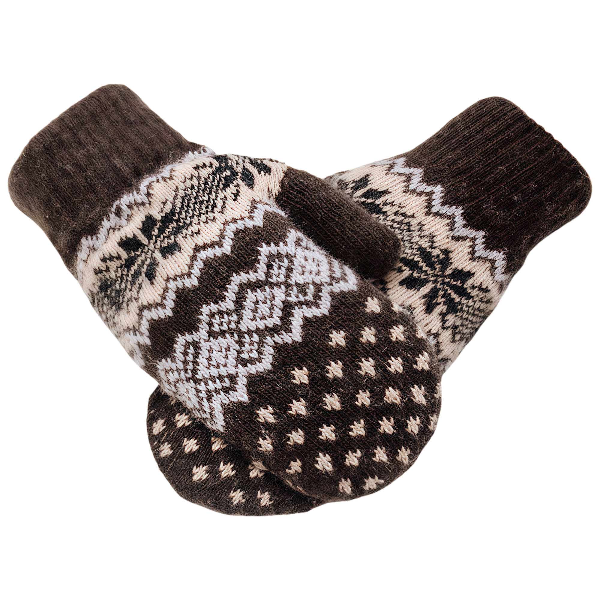 Thickened Wool Gloves with Fleece Lining 4