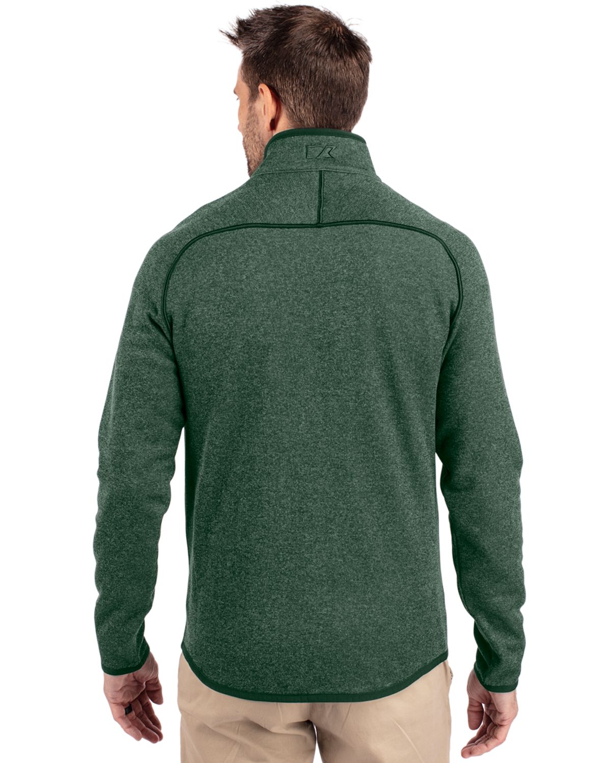 Cutter & Buck Mainsail Sweater-Knit Mens Full Zip Jacket 54