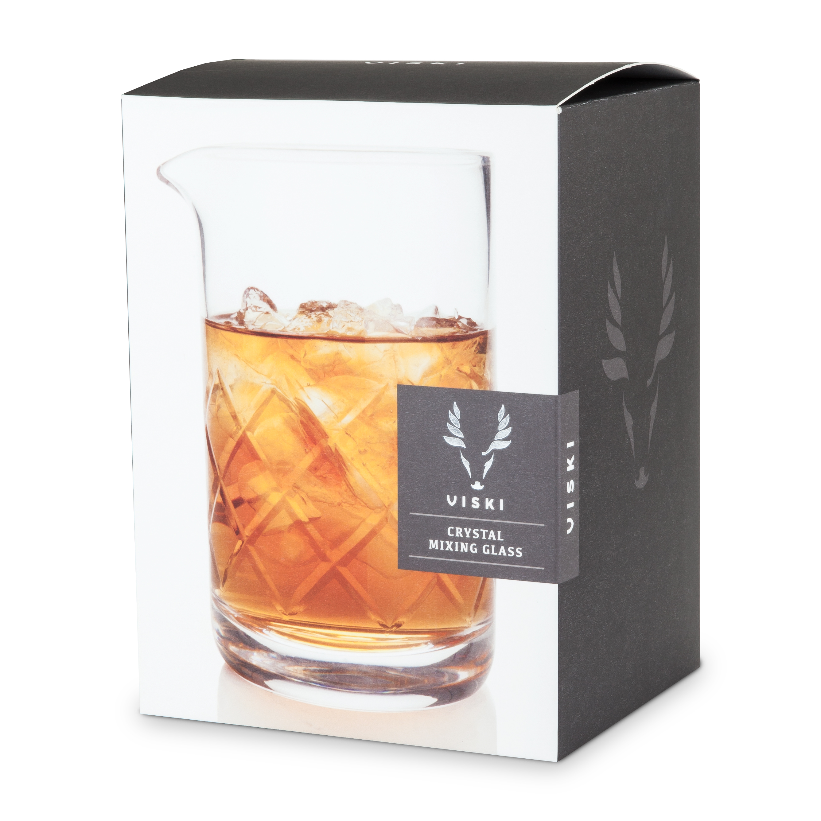 Viski® Crystal Mixing Glass 8