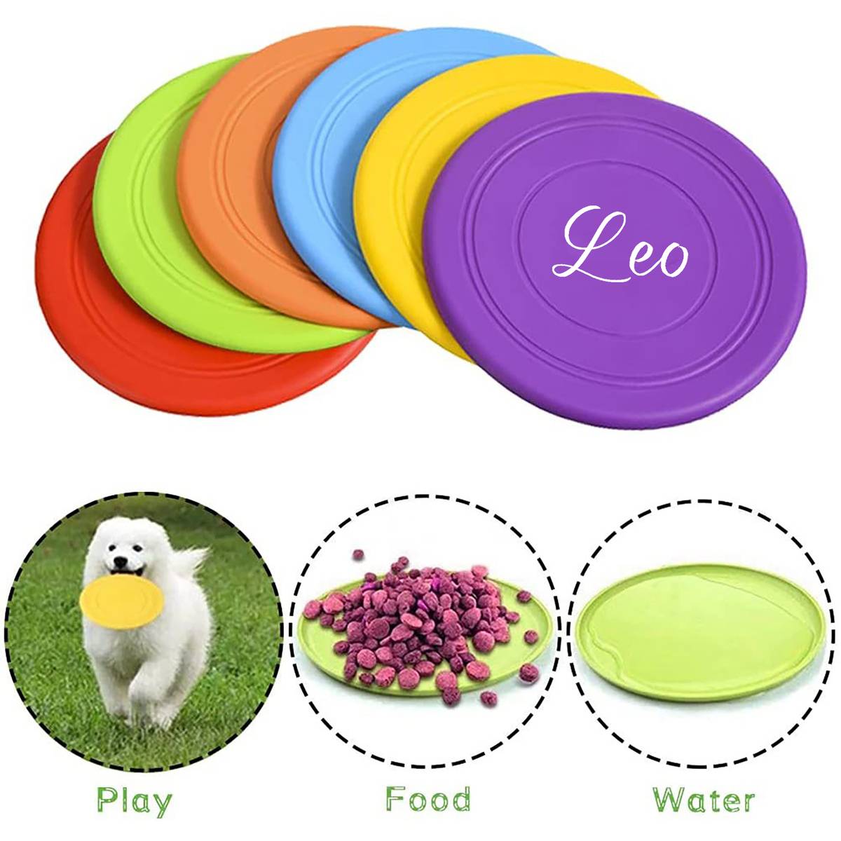 Rubber Dog Flying Disc 2