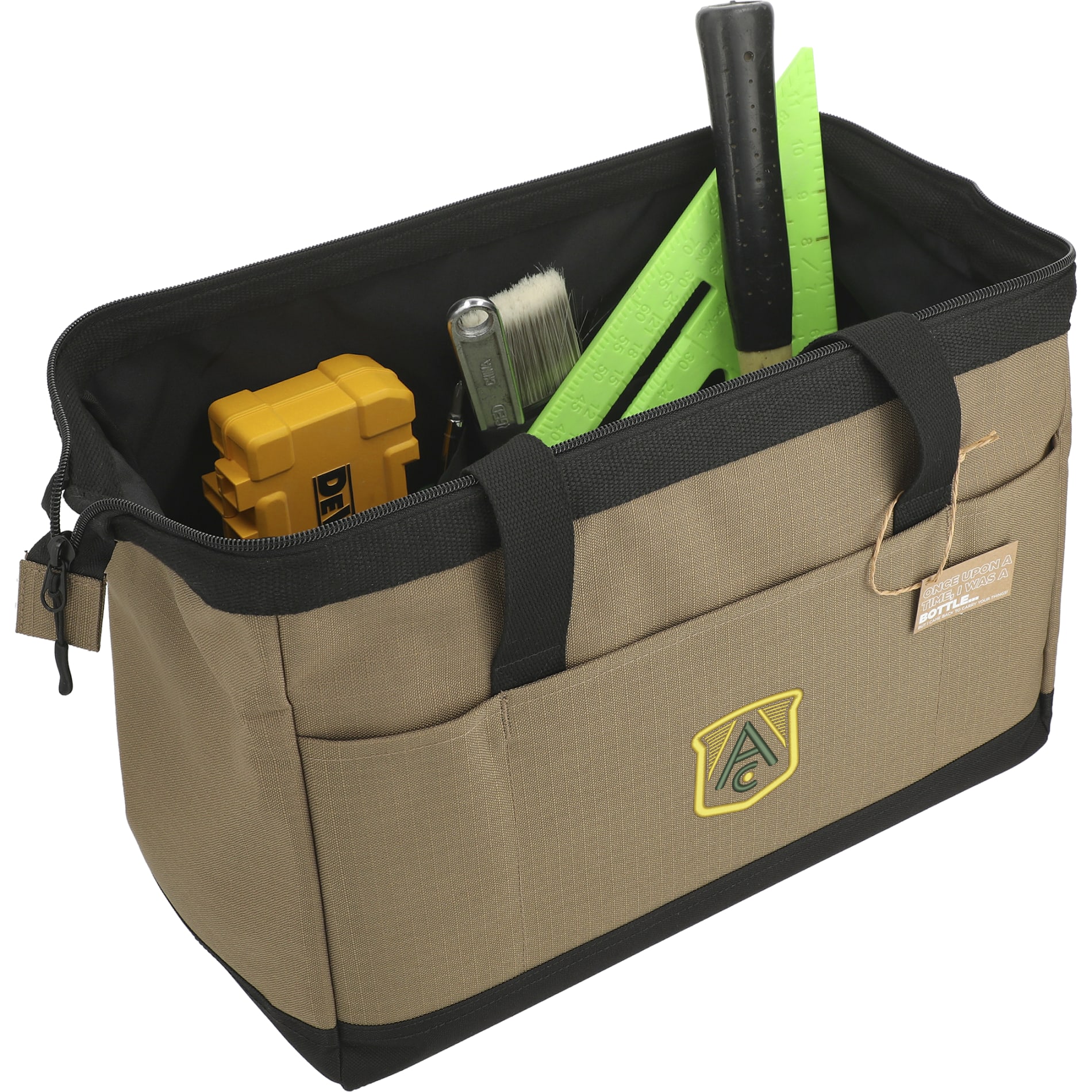 NBN Recycled Utility Zippered Tool Tote 17