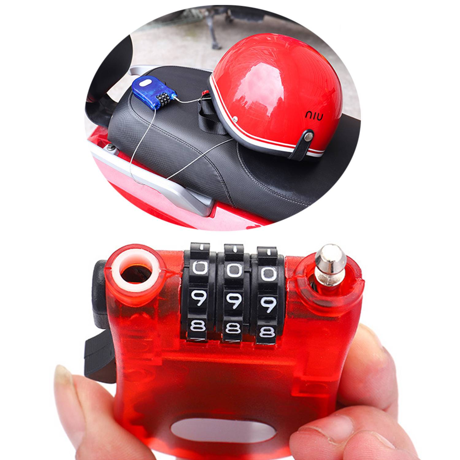 Anti Theft Portable Rope Lock 3