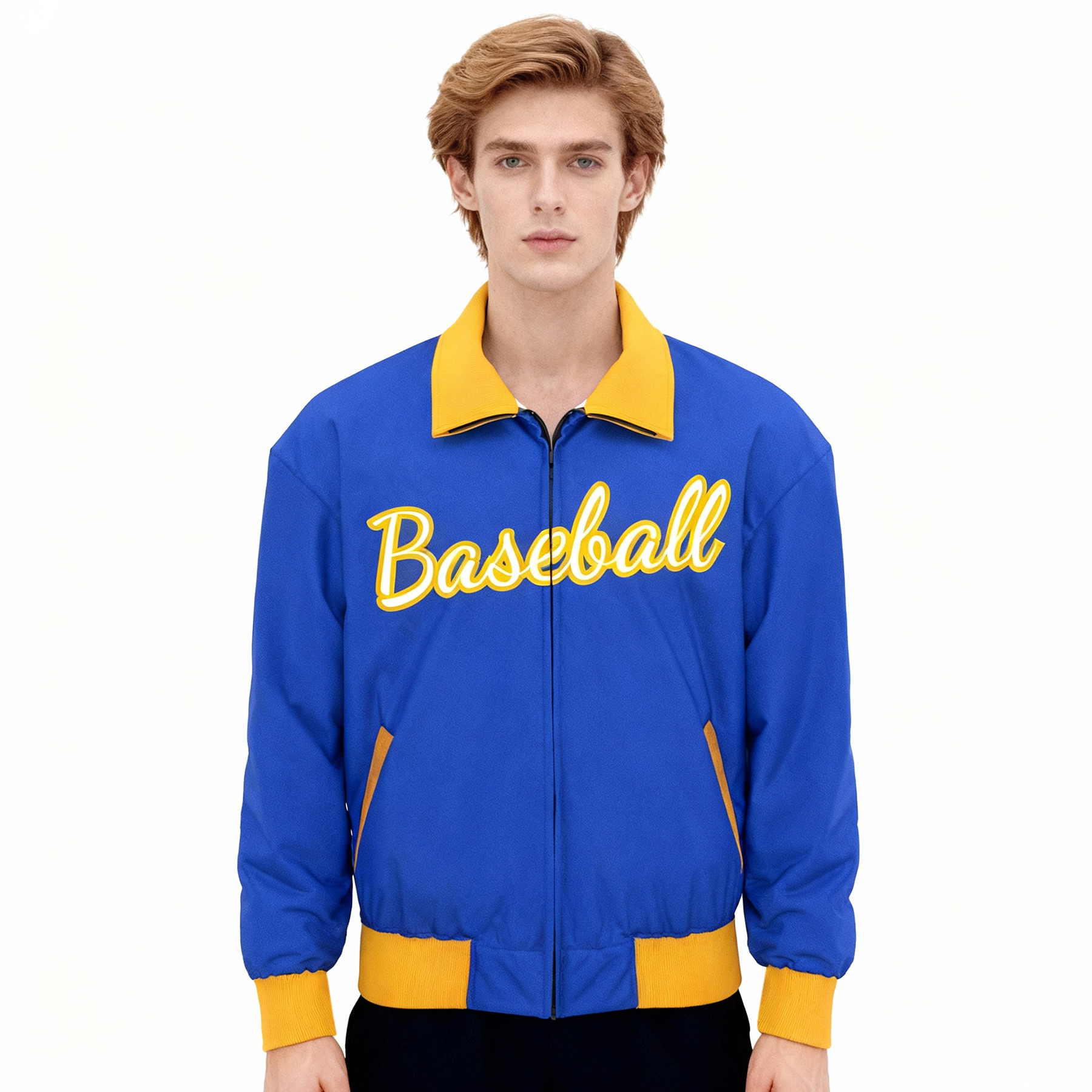 Custom Sublimated Full-Zip Varsity Jacket 5