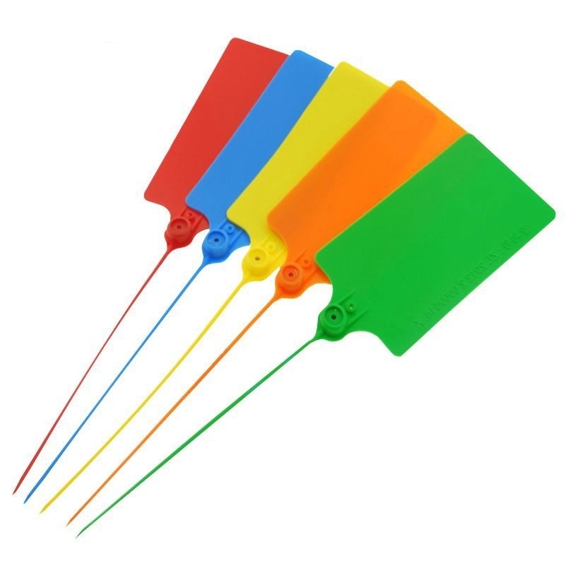 18" Total Length Big Plastic Seals Shipping Logistics Tags 2
