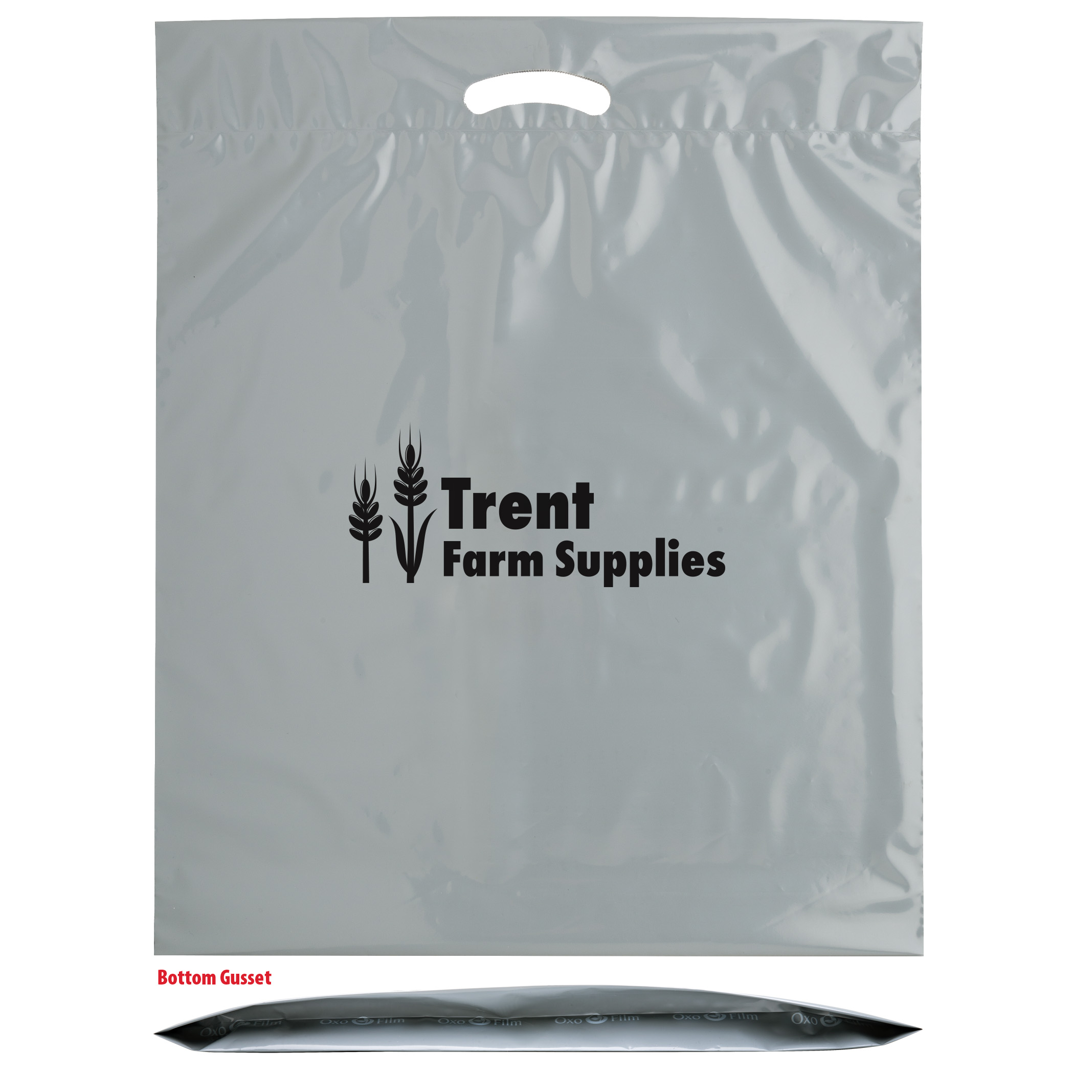 Oxo-Reusable Plastic Fold Over Die Cut Bag 8