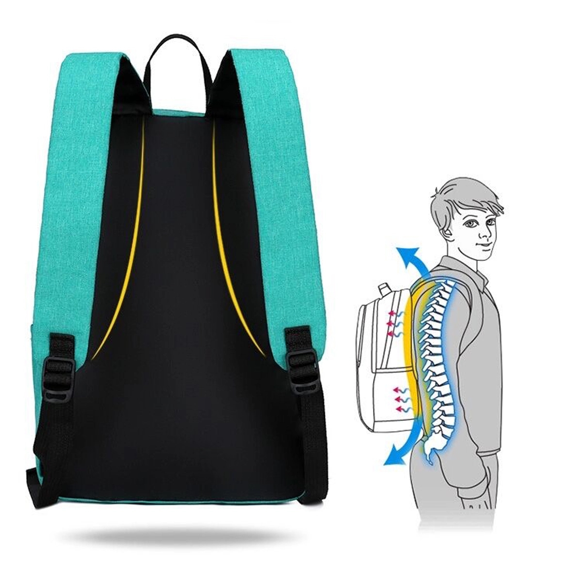 Compact Laptop Schoolbag 4