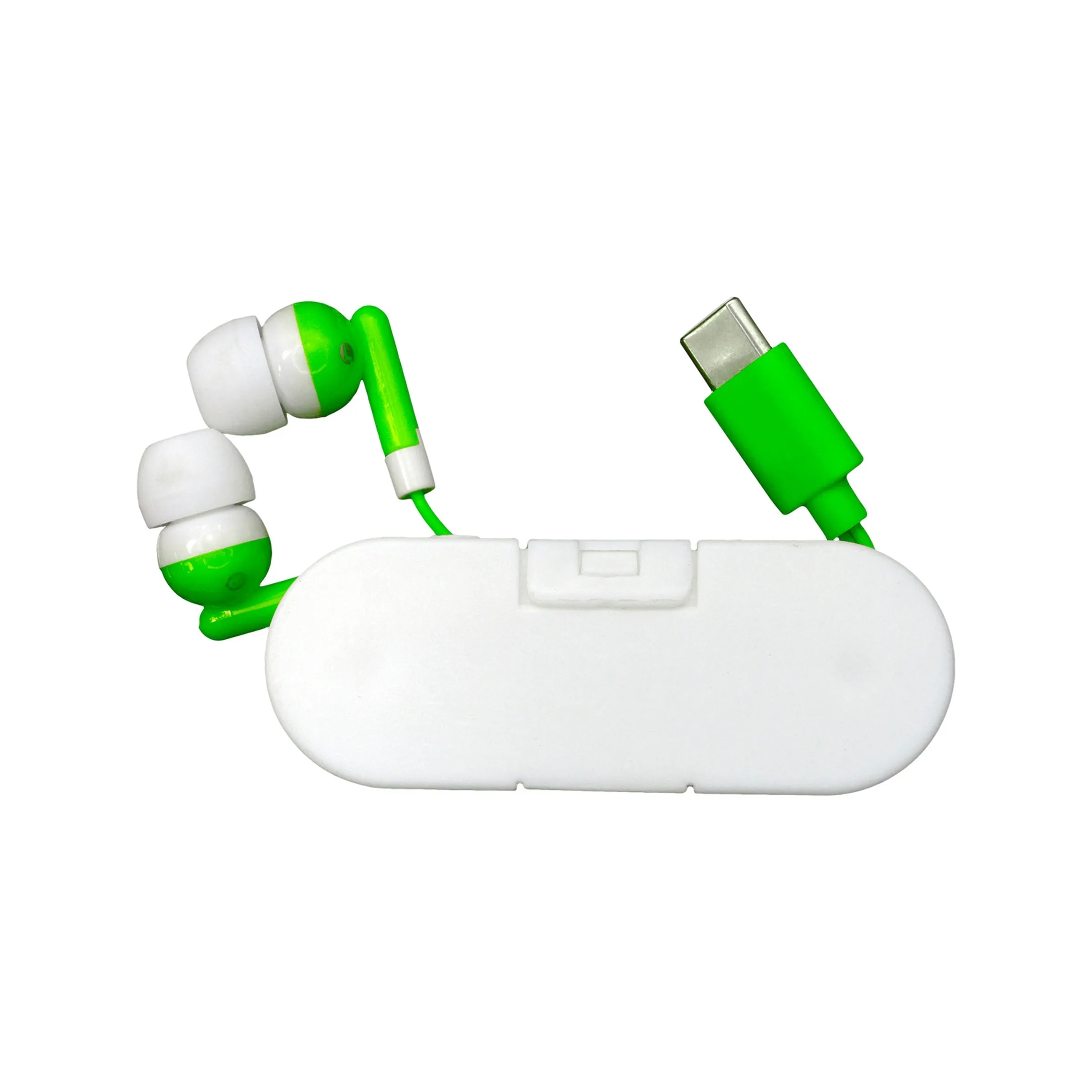 Type C Ear Bud Wrap Phone Stand 5