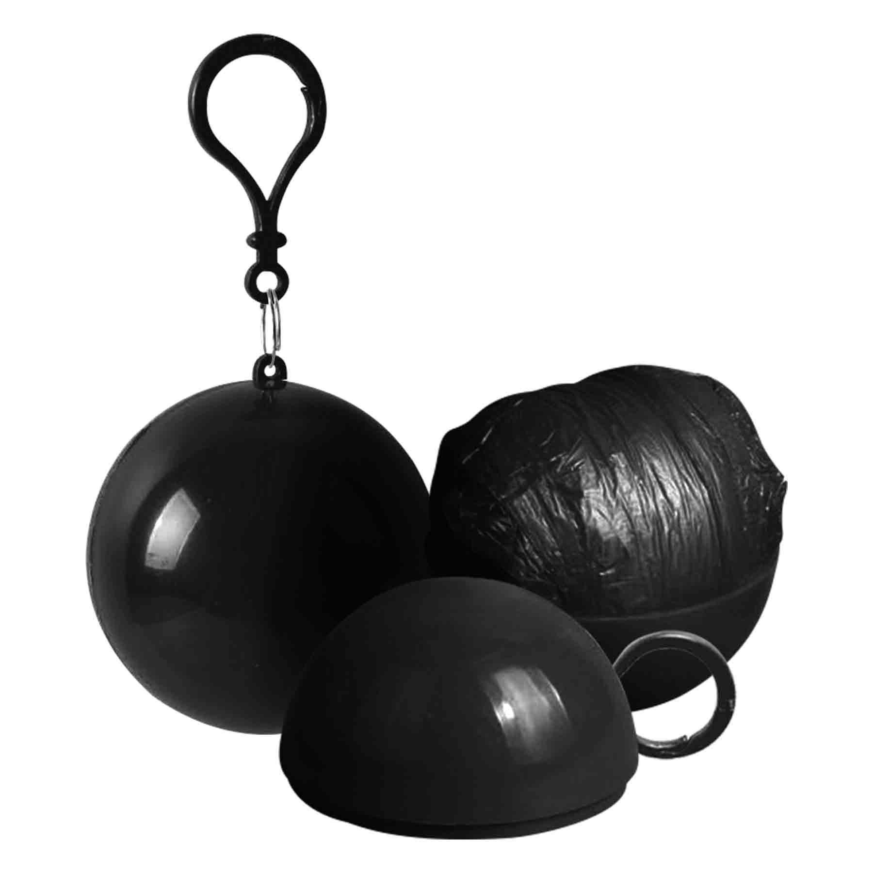 Disposable Raincoat Ponchos with Keychain Ball, custom jacket with logo imprint 9