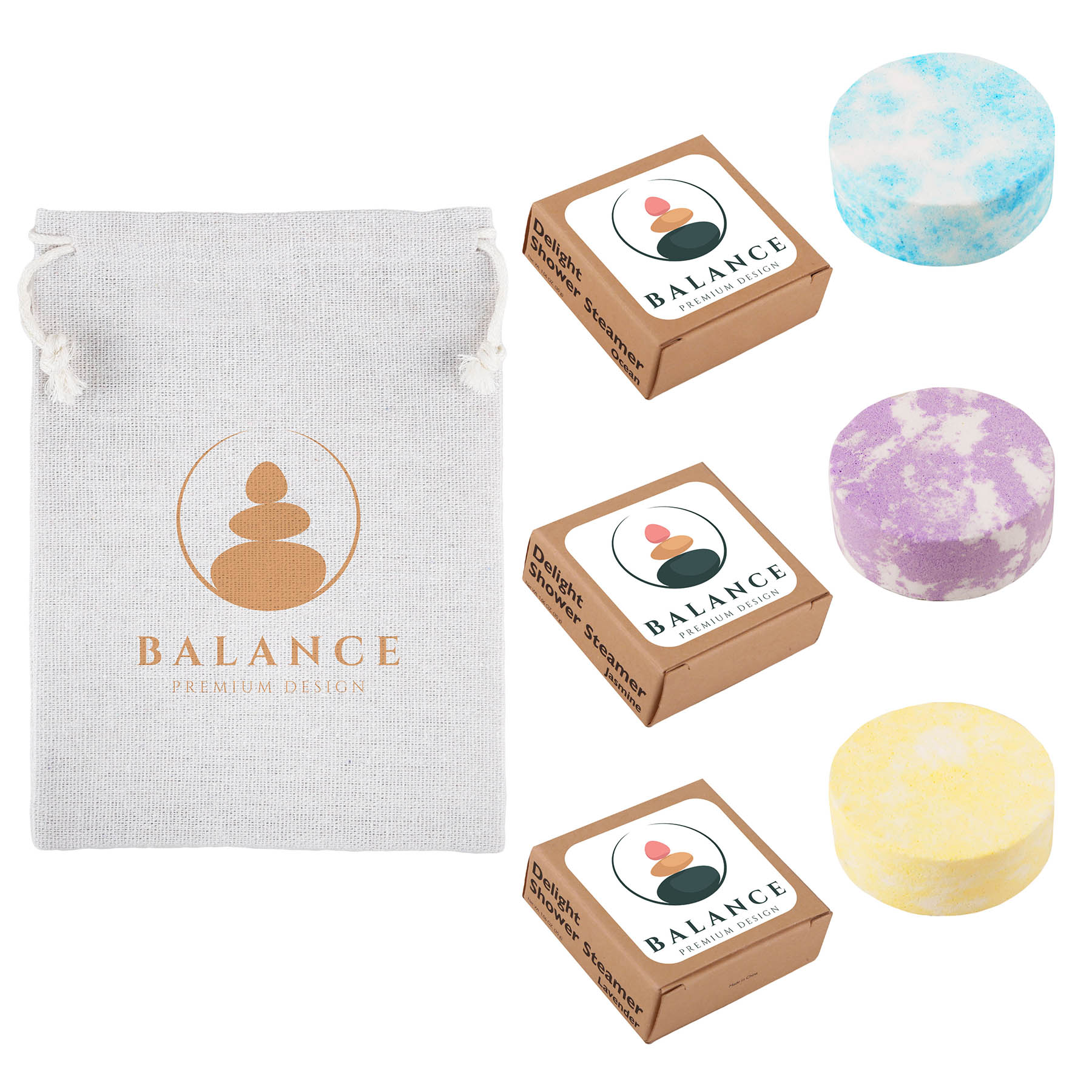 Delight Shower Steamers: 3 Piece Set 8