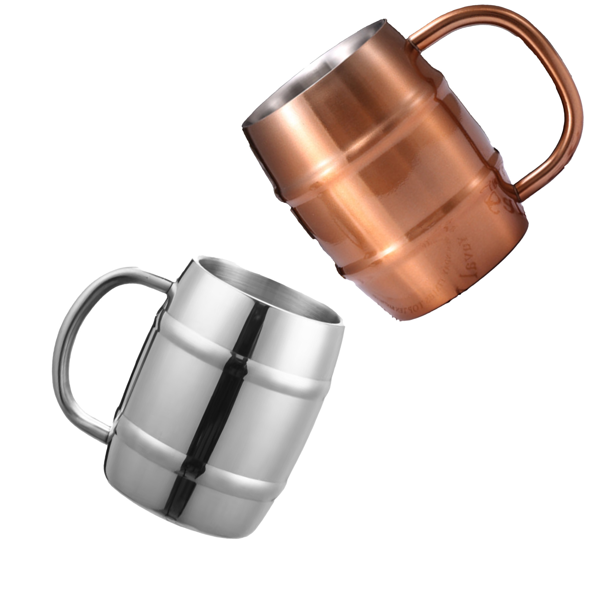 15oz Double-Wall Beer Cup With Handle 1