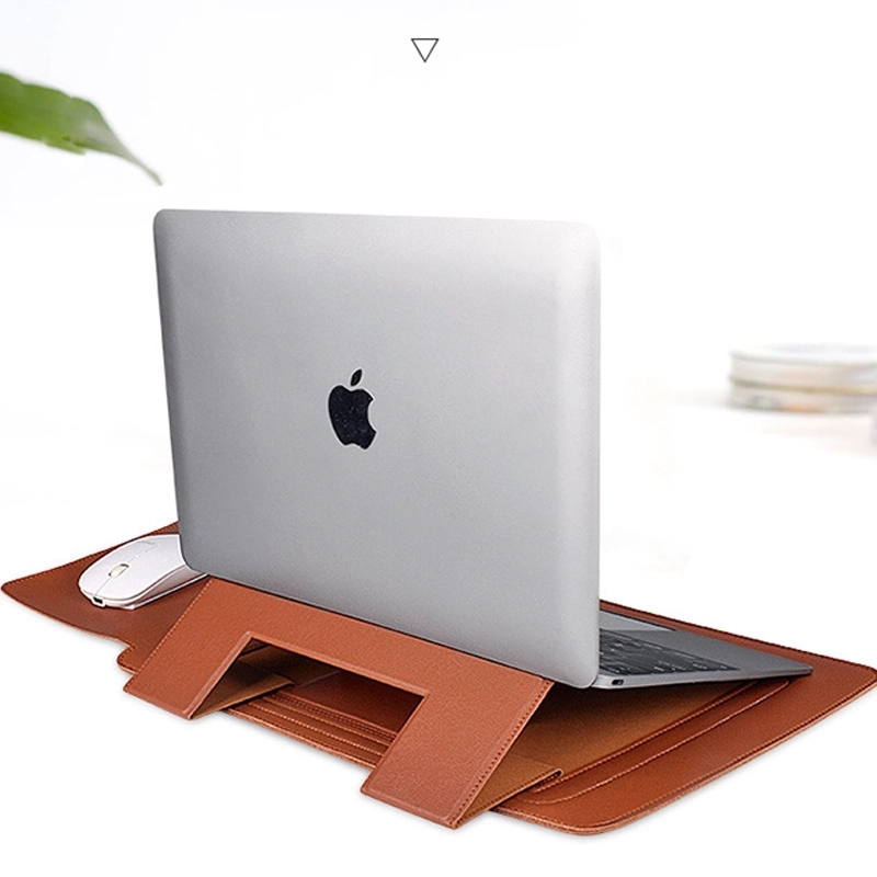 13.3/14.1/15.4 Inch Laptop Sleeve Bag With Stand Mouse Pad 3