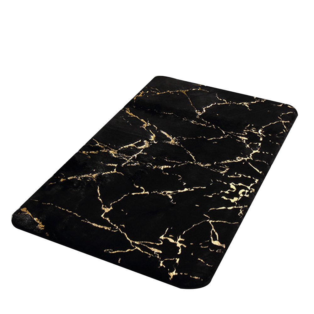 Gilding nonslip plush carpet absorbent floor mat 5