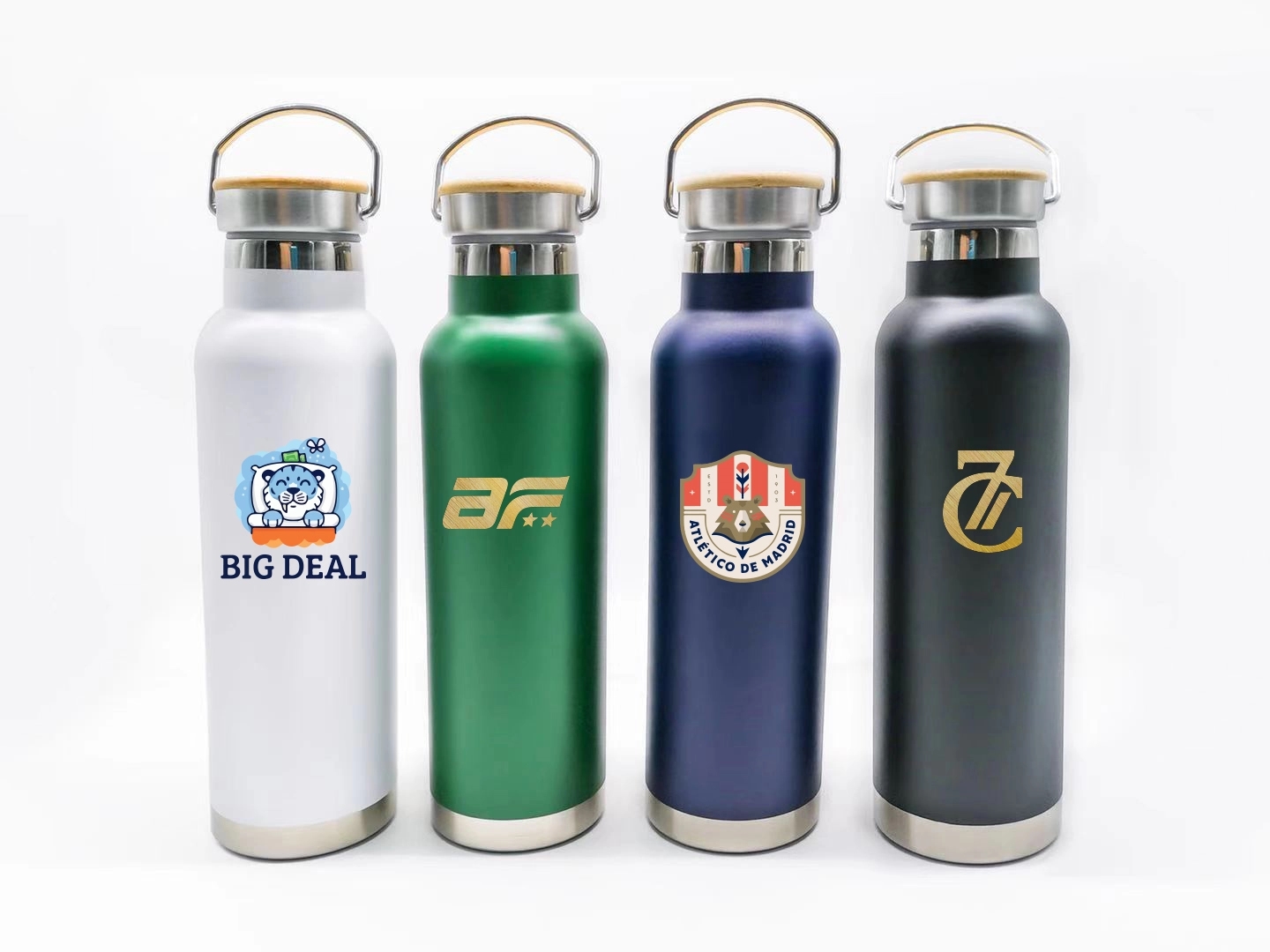 20oz. Double Wall SS Vacuum Tumbler with bamboo lid 17