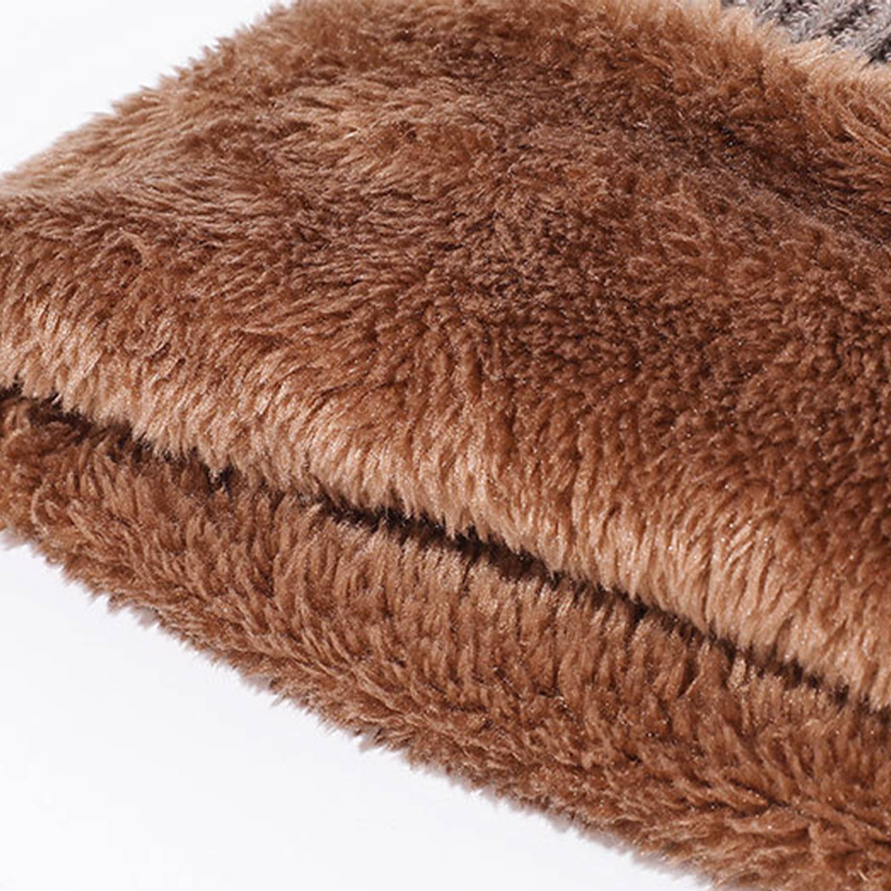 Solid Color Beanie Winter Warm Knitted Hat 4
