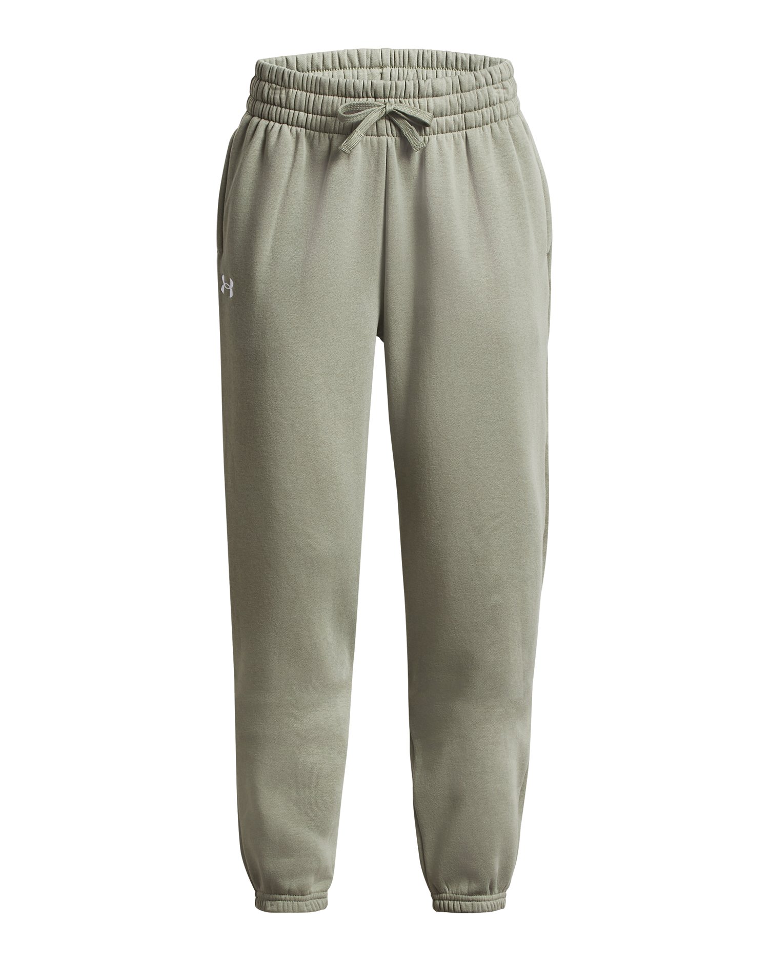 Girls' UA Rival Fleece Oversized Pants, custom youth shirt with logo imprint 3