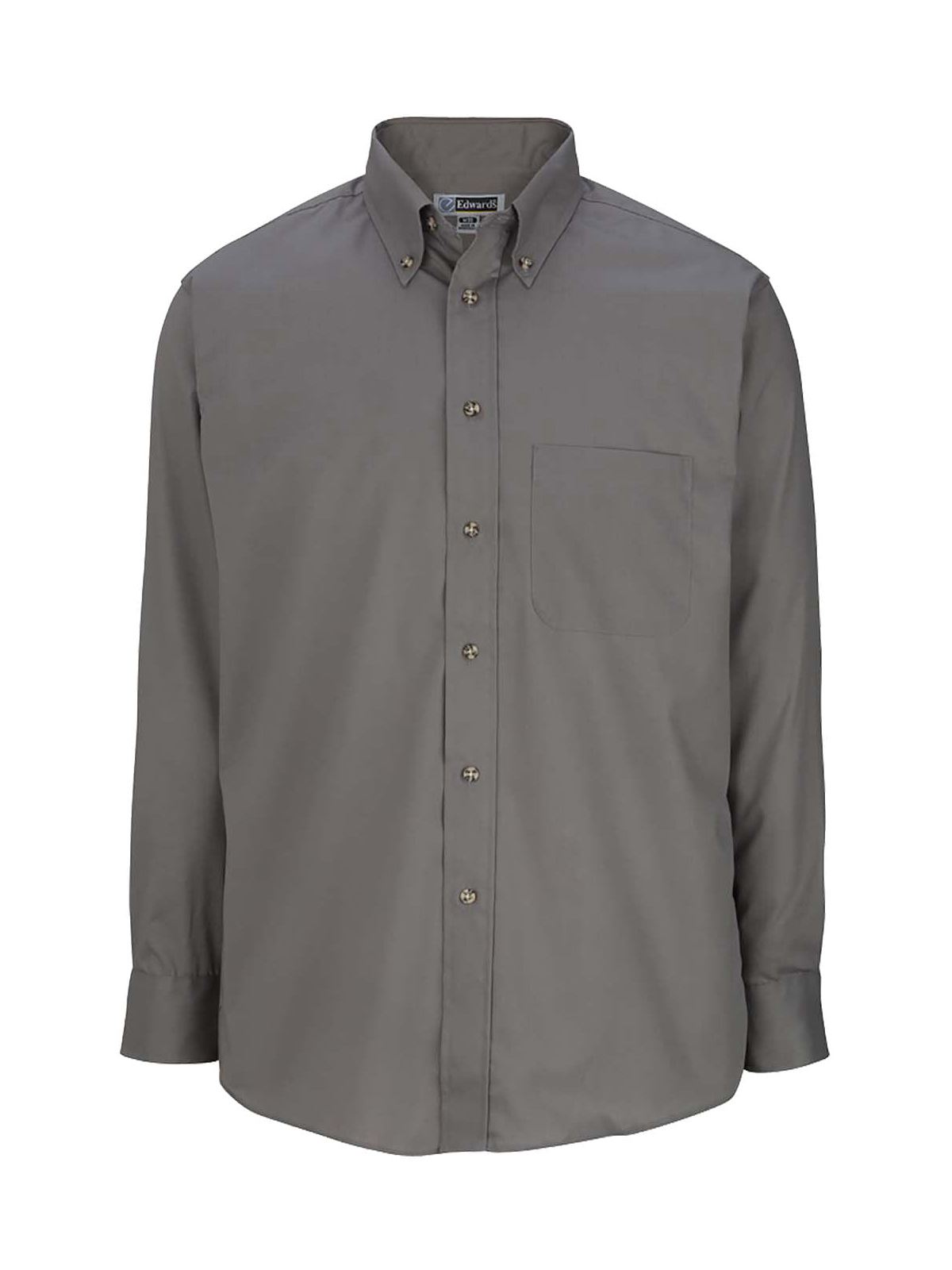 Edwards - Men's 1-Pocket Long Sleeve Poplin Shirt 6