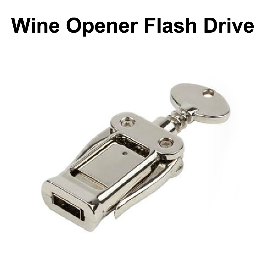 Wine Opener Flash Drive / USB - 16 GB Memory 1