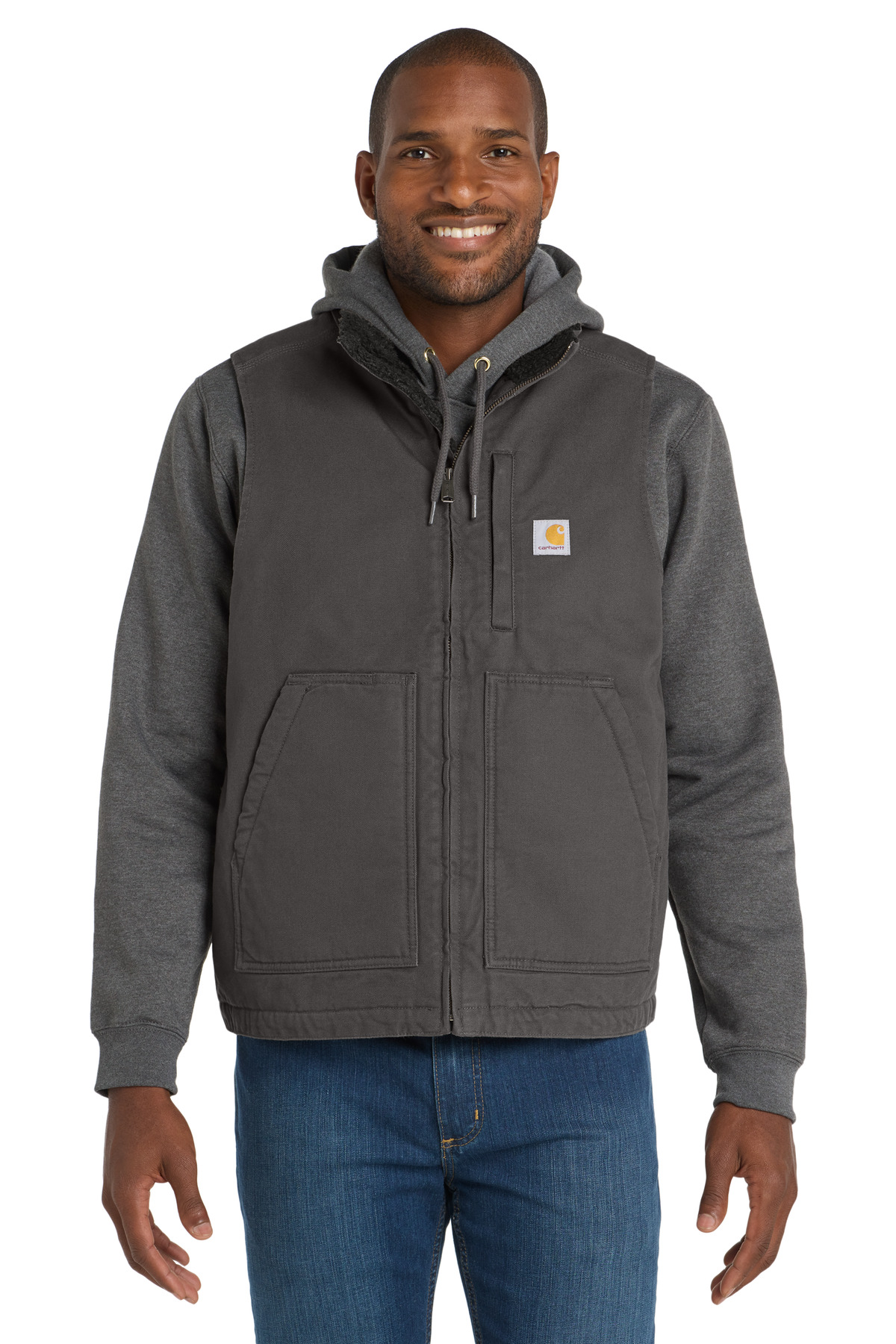 Carhartt Sherpa-Lined Mock Neck Vest CT104277 21