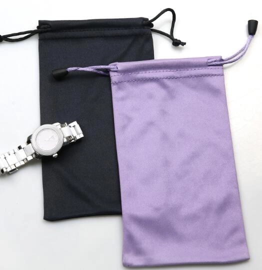 Micro Fiber Glasses Drawstring Bag 2