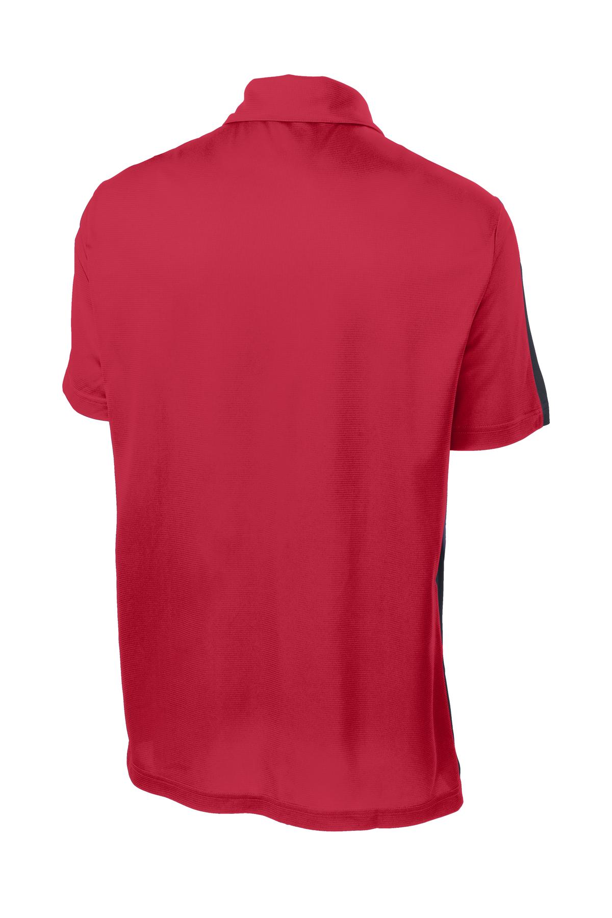 Sport-Tek PosiCharge Active Textured Colorblock Polo. ST695 47