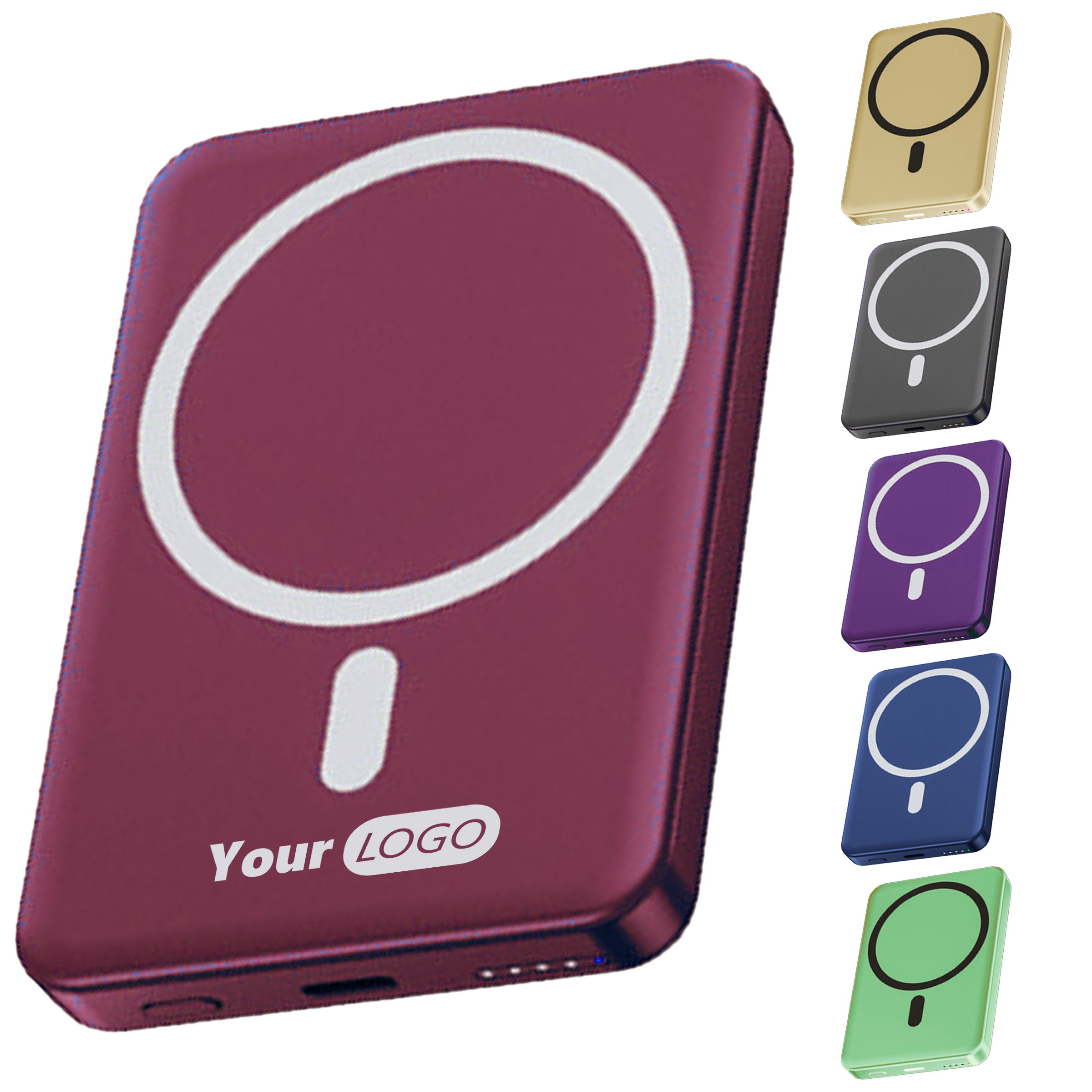 Polymer Lithium-Ion Battery Compact And Portable Compatible Power Bank With Led Indicators 2