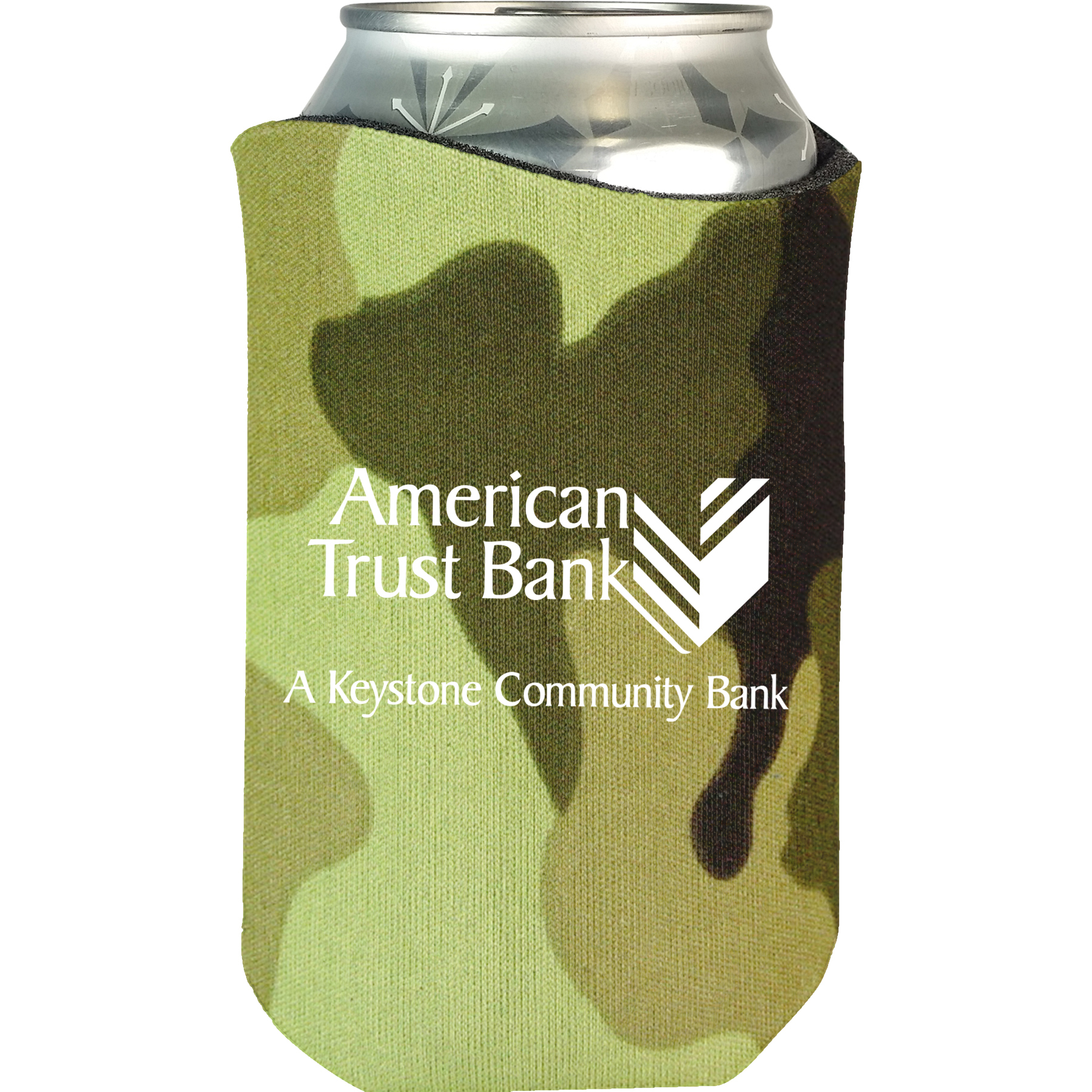 Curve Scuba can cooler, custom koozie with logo imprint 8