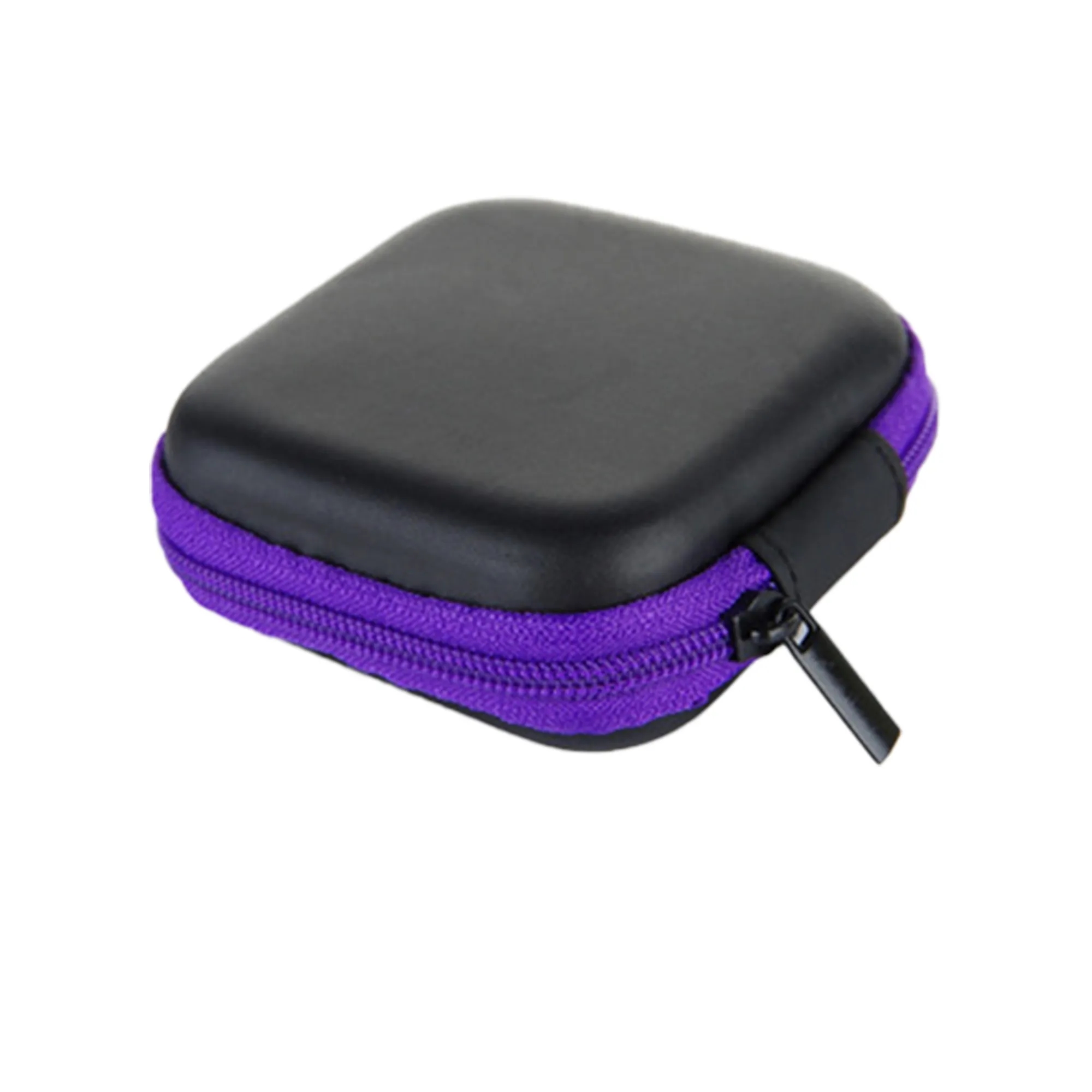 Square Earphone Case Portable EVA Carrying Case 4