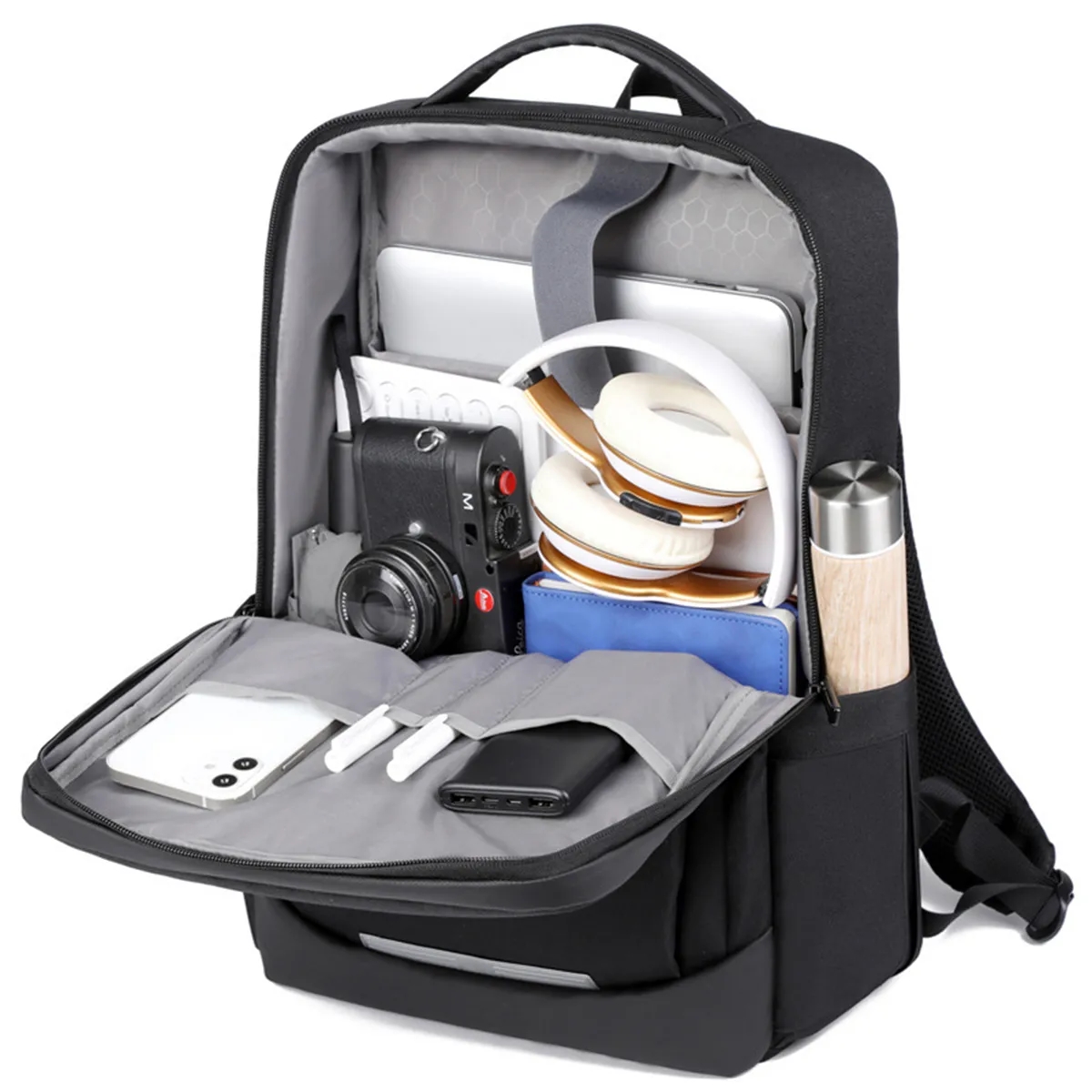 Custom Gift Travel Business Work Bag With USB Charging Port 4