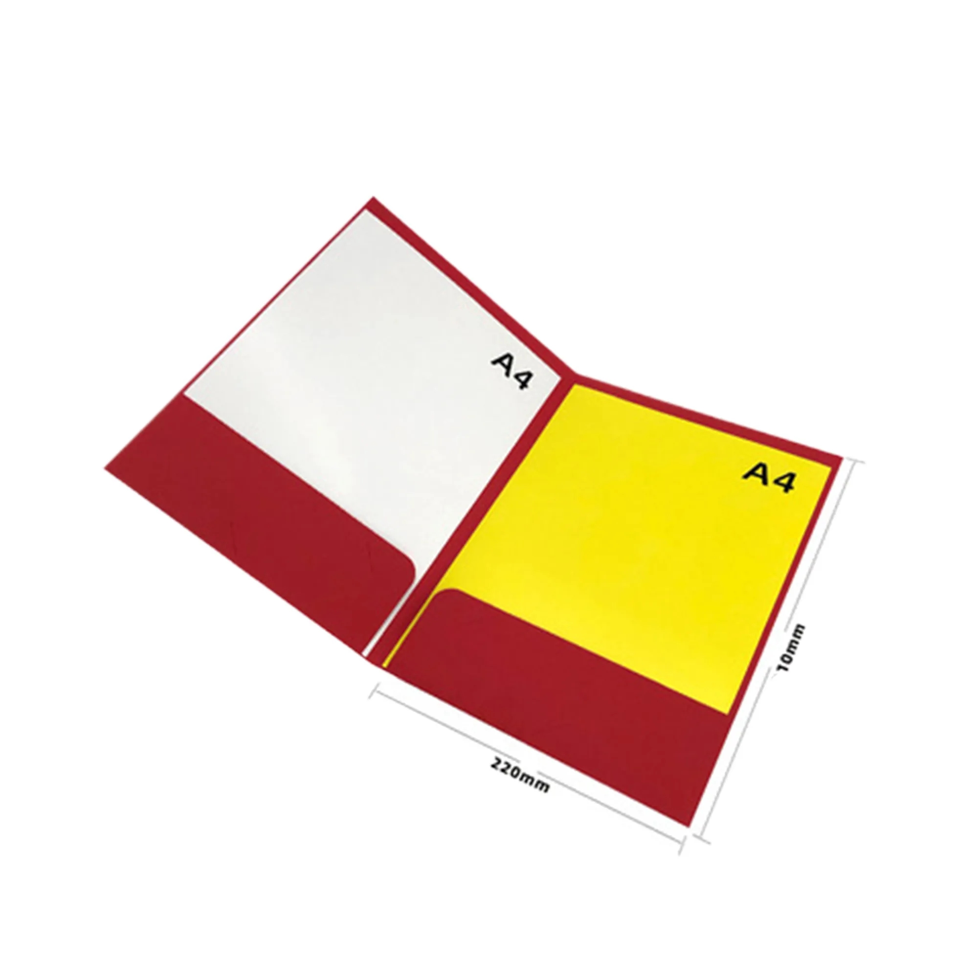 MOQ50 Paper Folder Contract Insertion Cardboard Envelope 6