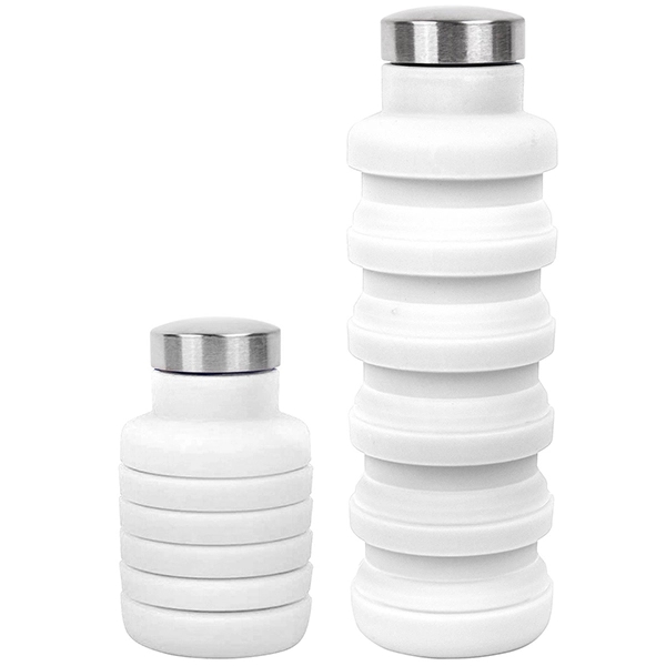 17oz Collapsible Silicon Water Bottle 14