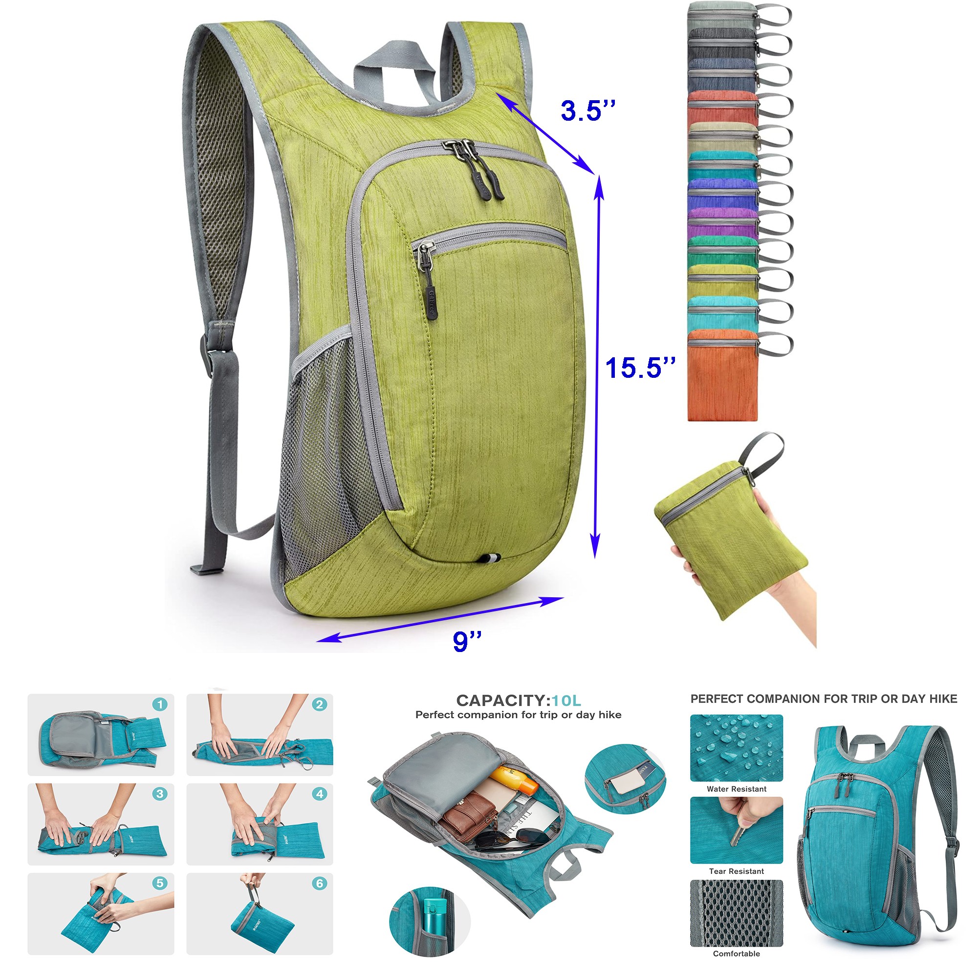 Small Travel Outdoor Foldable Shoulder Bag 3