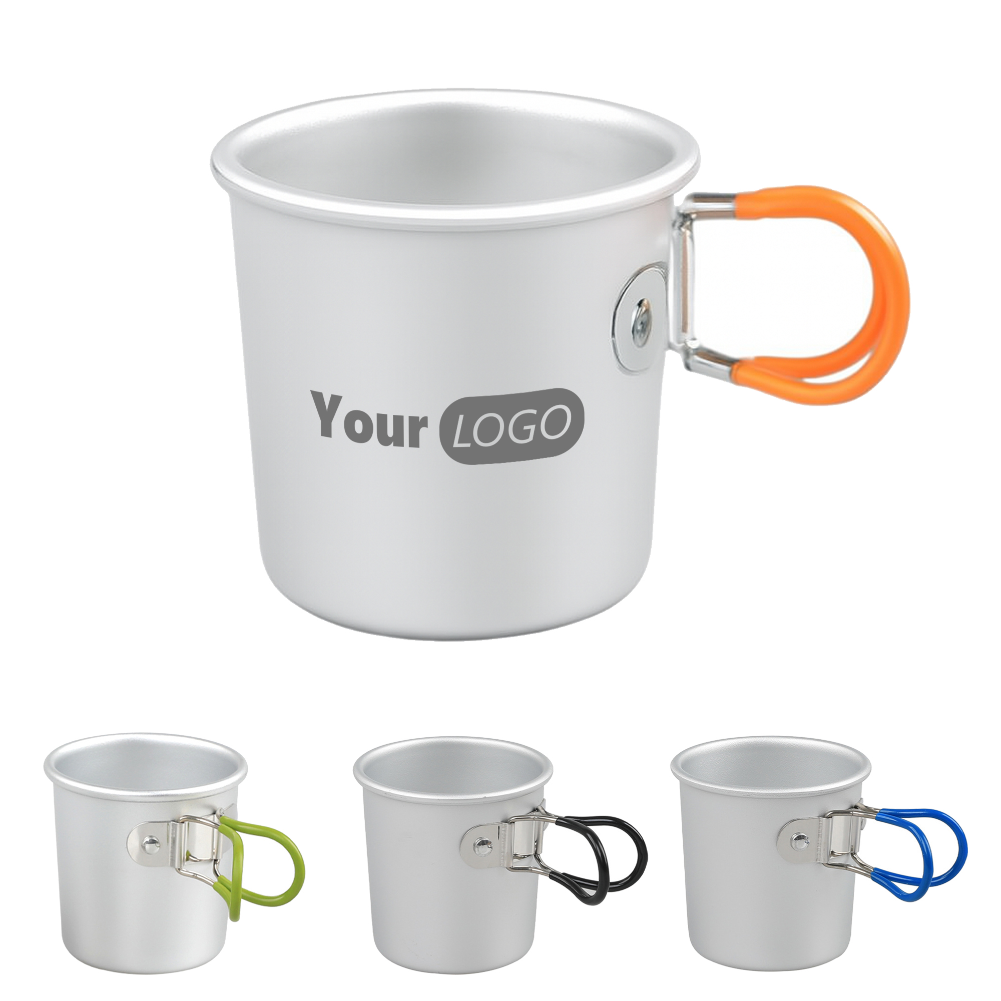 5oz Outdoor Folding Aluminum Cup 6