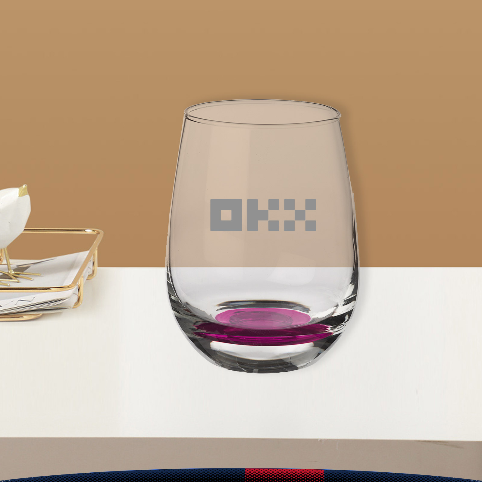 9 oz. Libbey Stemless Wine Glasses 4