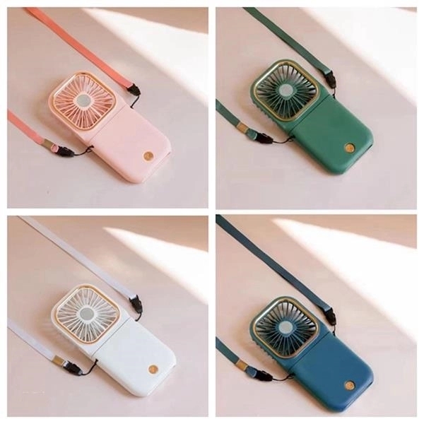 Portable Folding Fan with 3000mah Power Bank 6