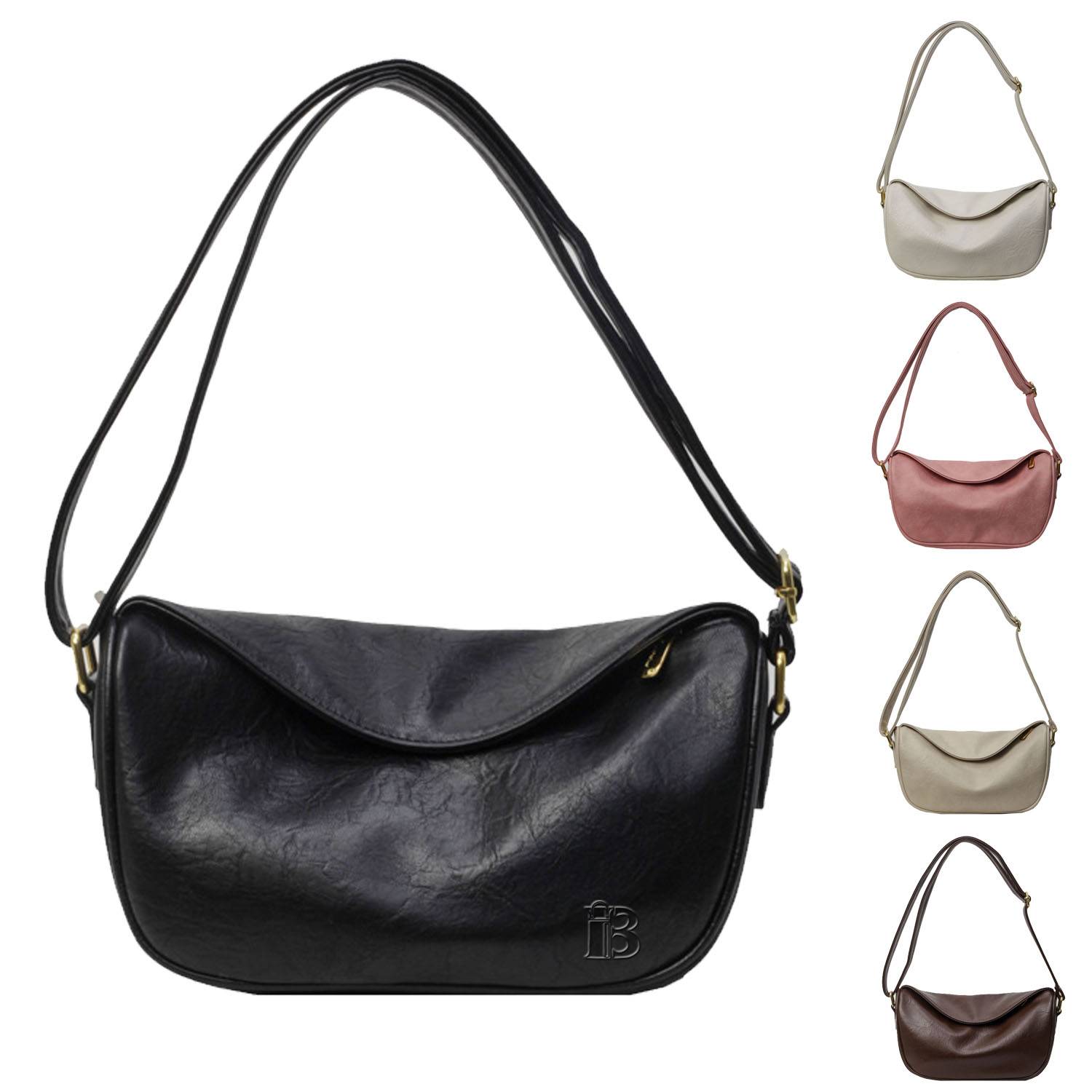 Women's Adjustable PU Leather Crossbody Bag