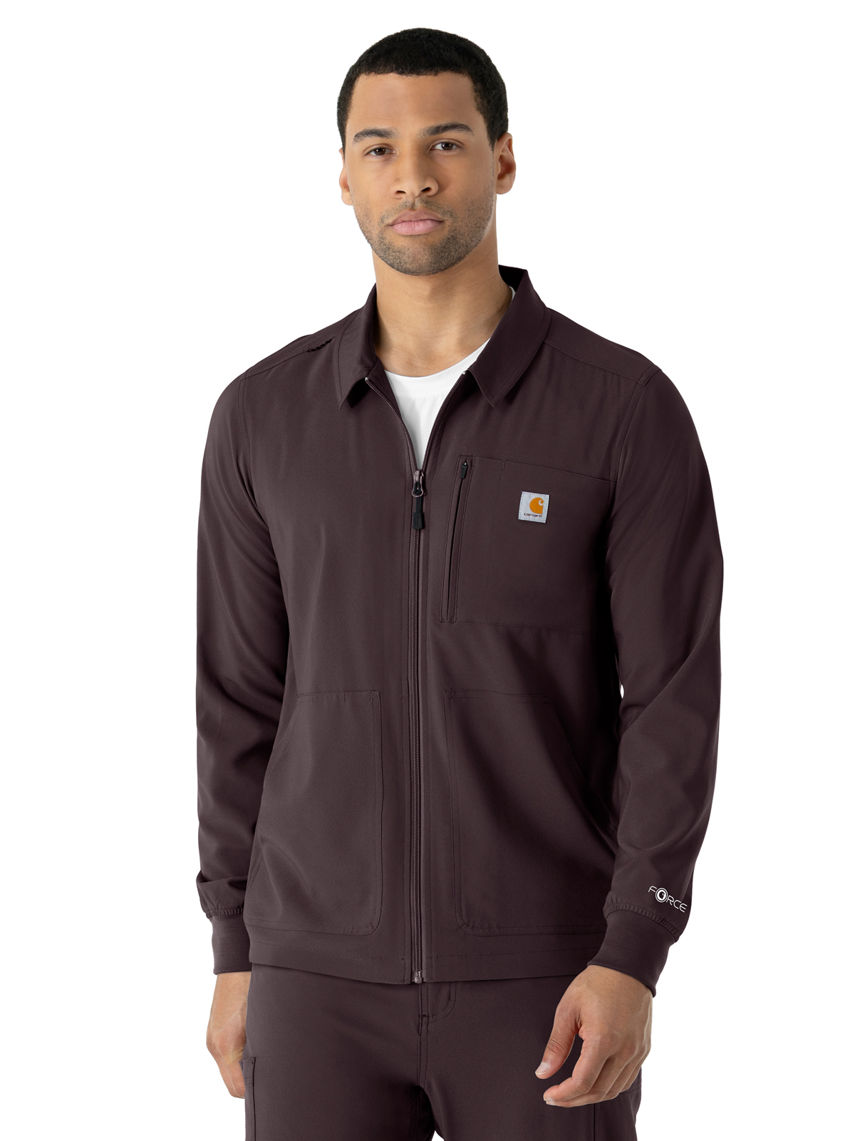 Carhartt Scrubs - Force Cross-Flex - Men's Six-Pocket Lightweight Scrub Jacket 1