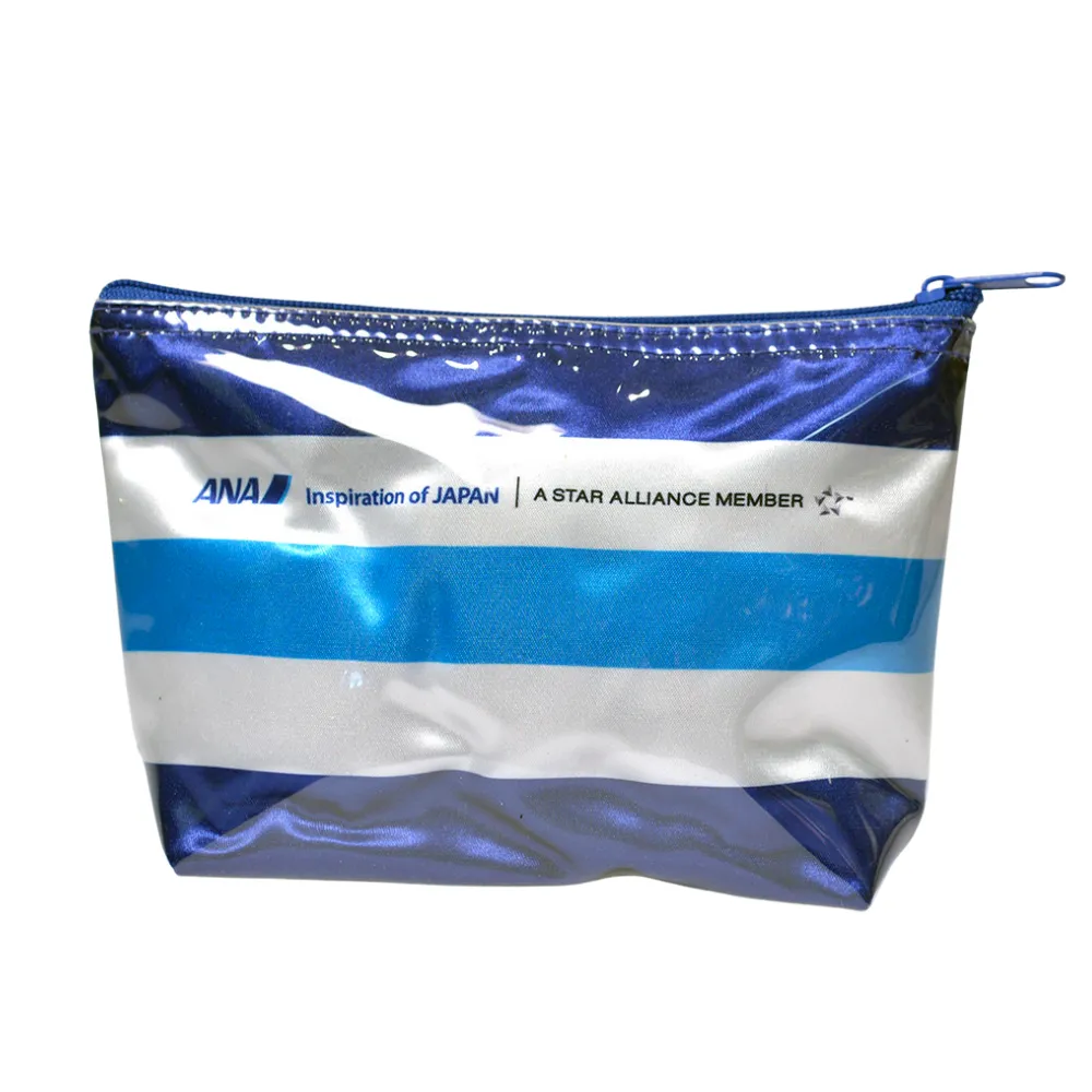 Zippered Pouch with Clear Vinyl Overlay 3