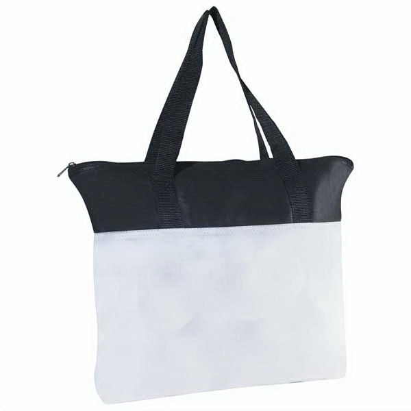 Non-woven Zippered Tote Bag 1